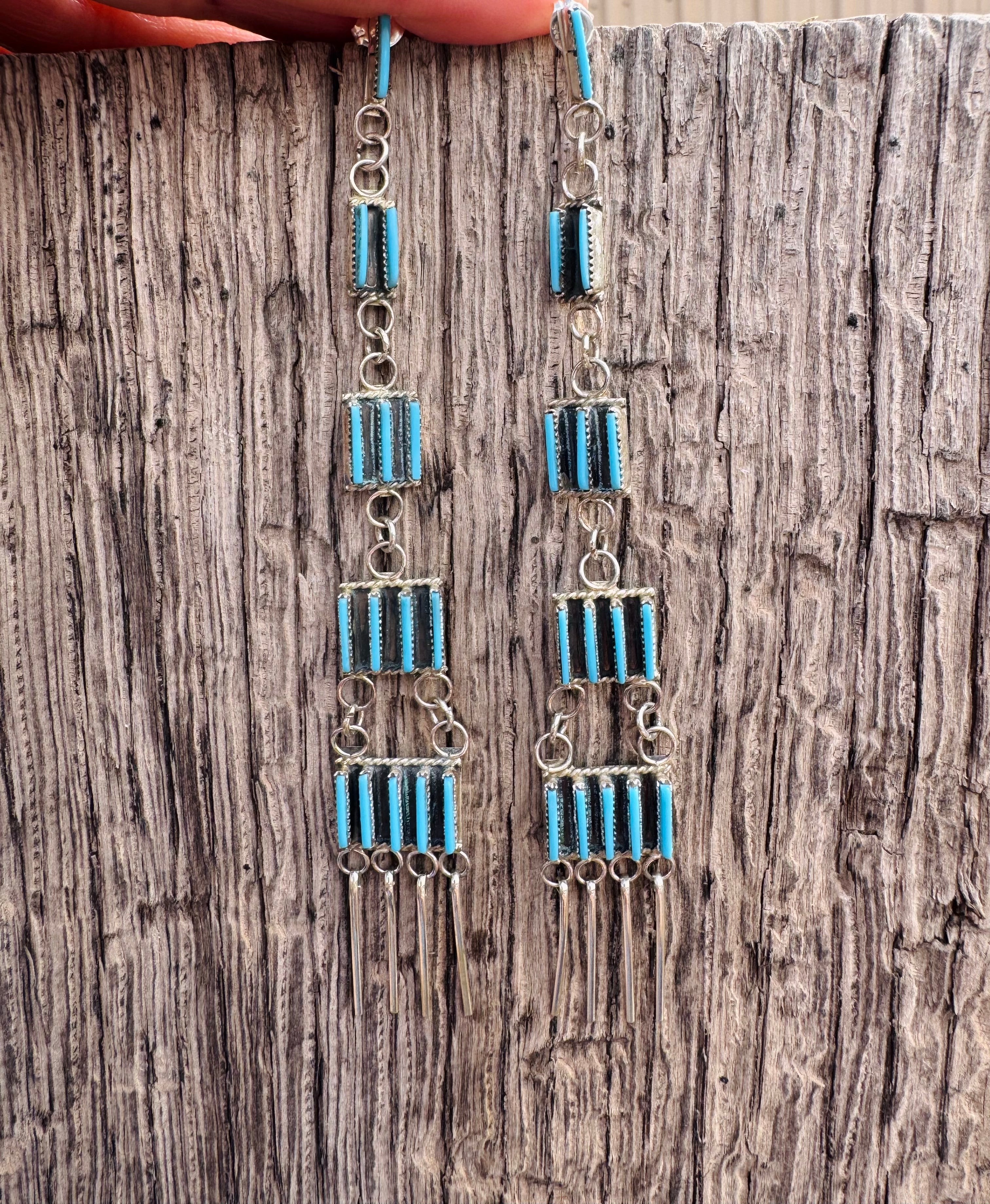 5 Tier Dangle Earrings - Image 3