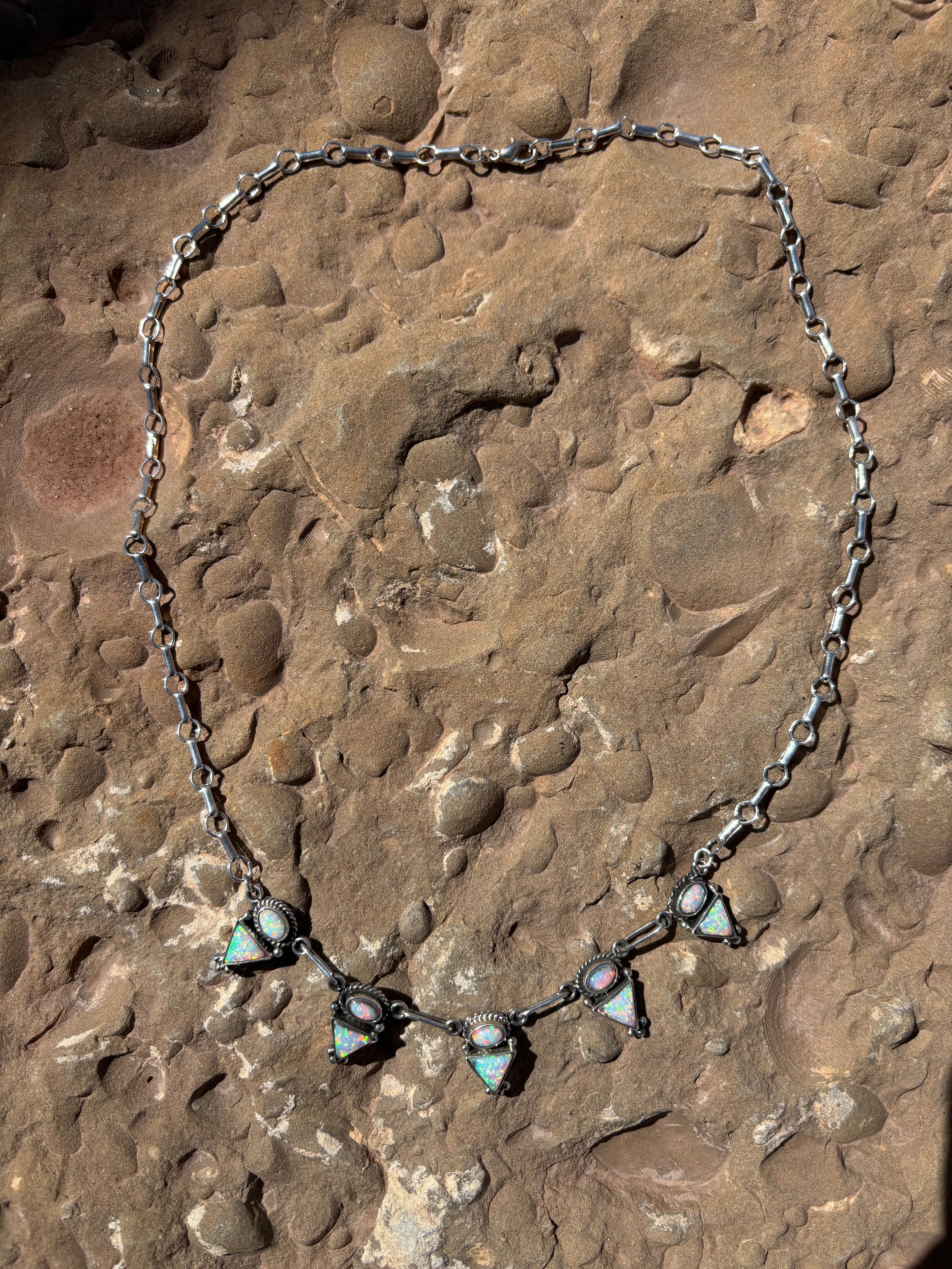 5 Triangle Necklace - Image 2