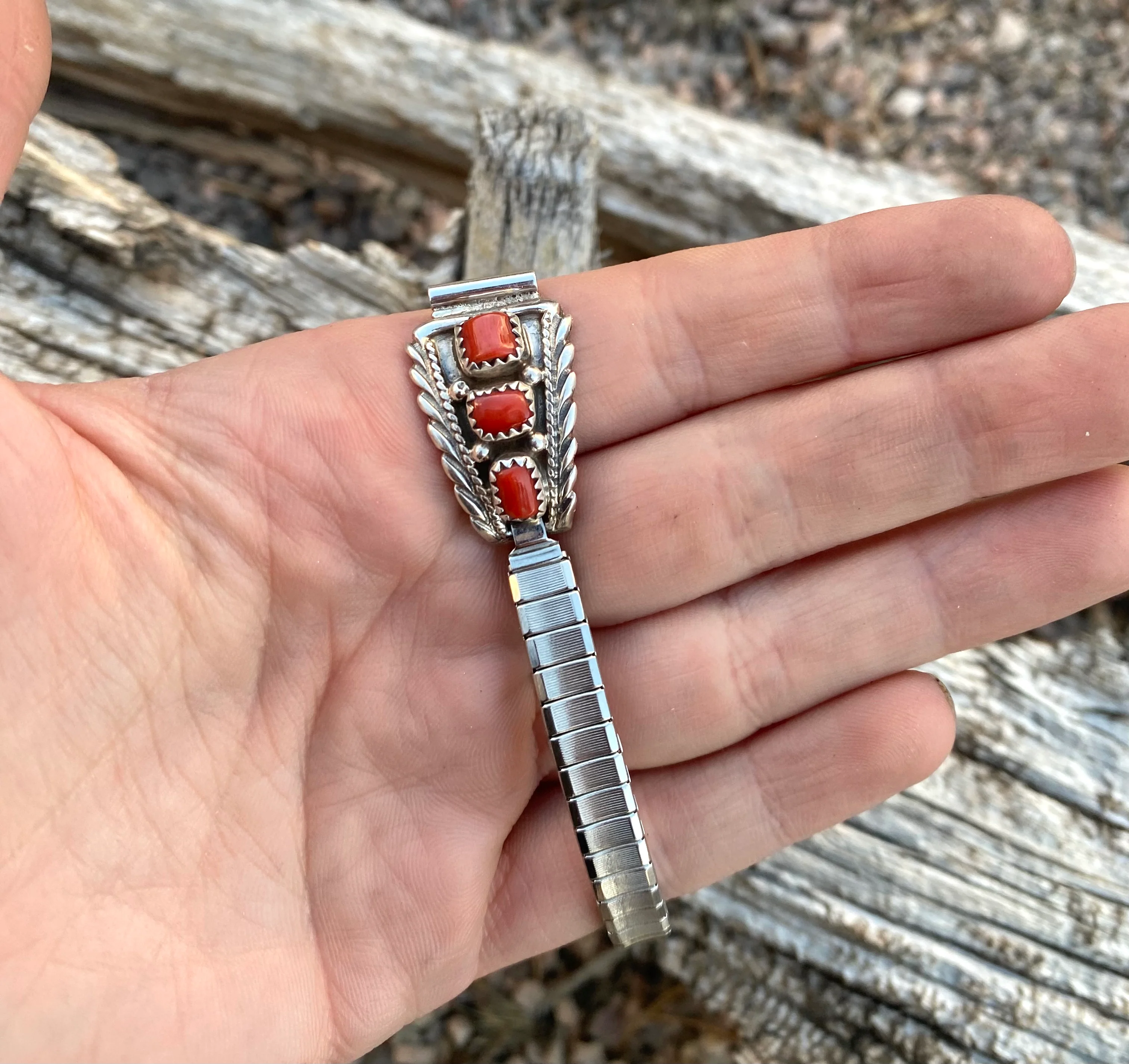 6 Stone Coral Watch Band - Image 3