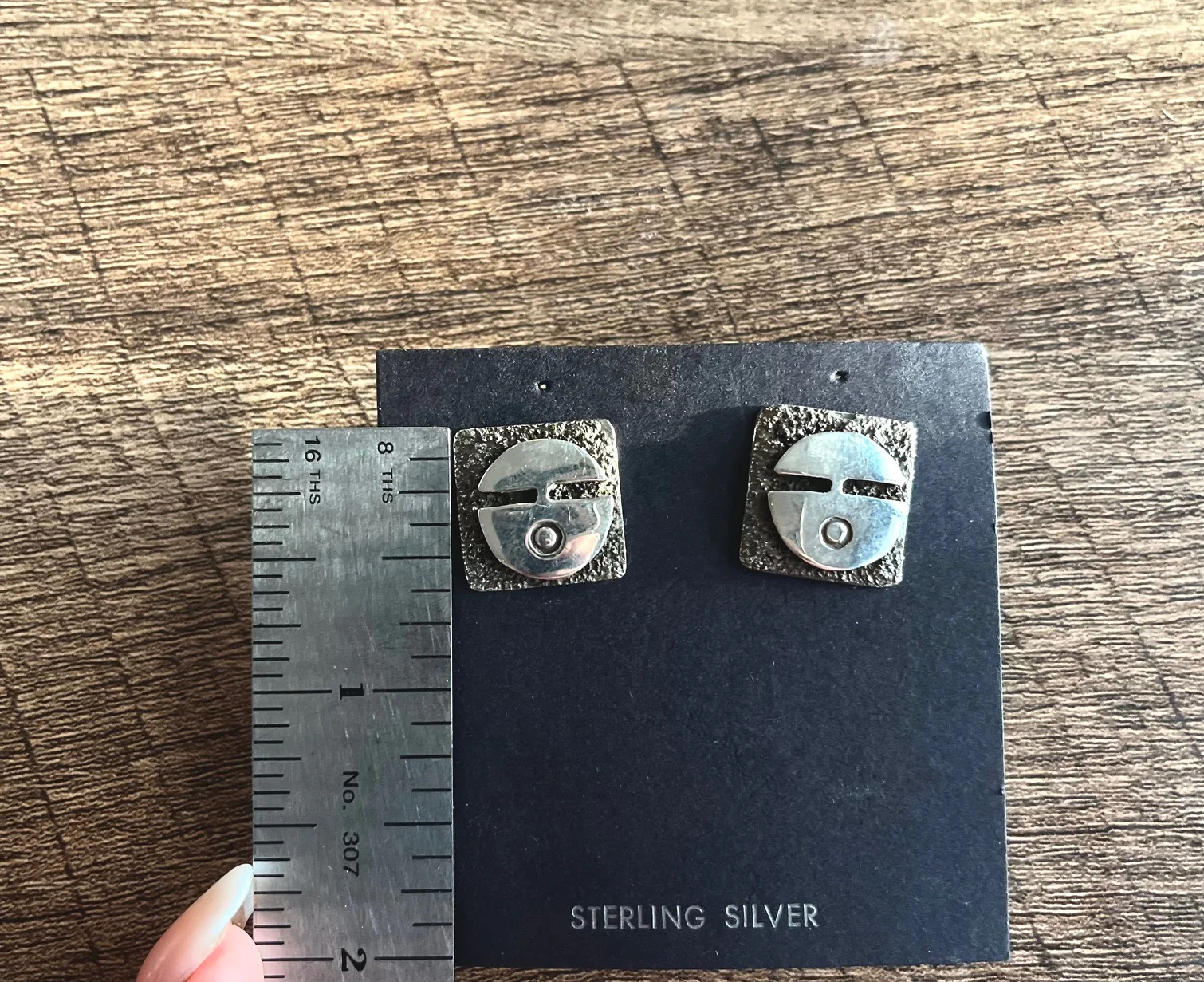 ALEX STUD EARRINGS FROM THE RODGERS COLLECTION - Image 2