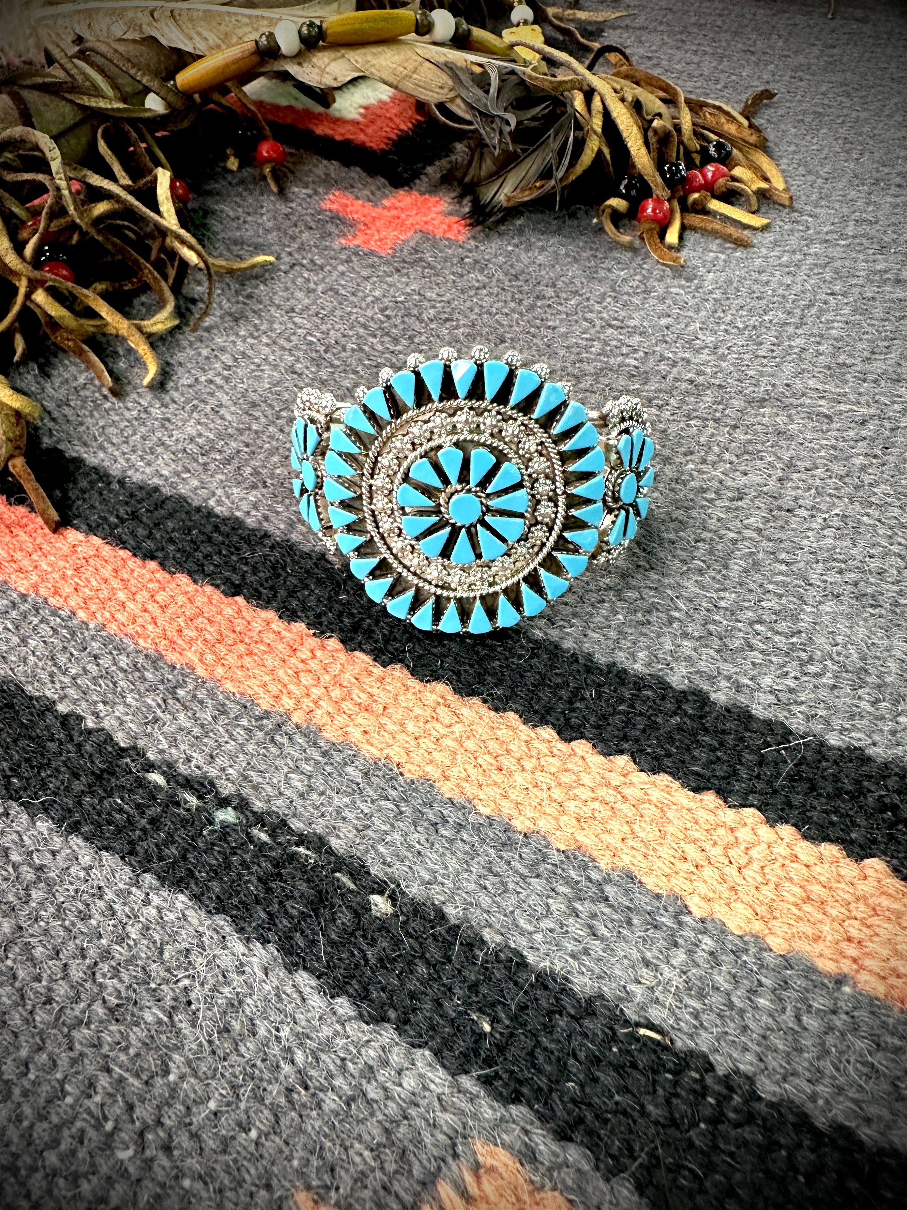 Angel of the Morning Zuni Cuff - Image 5