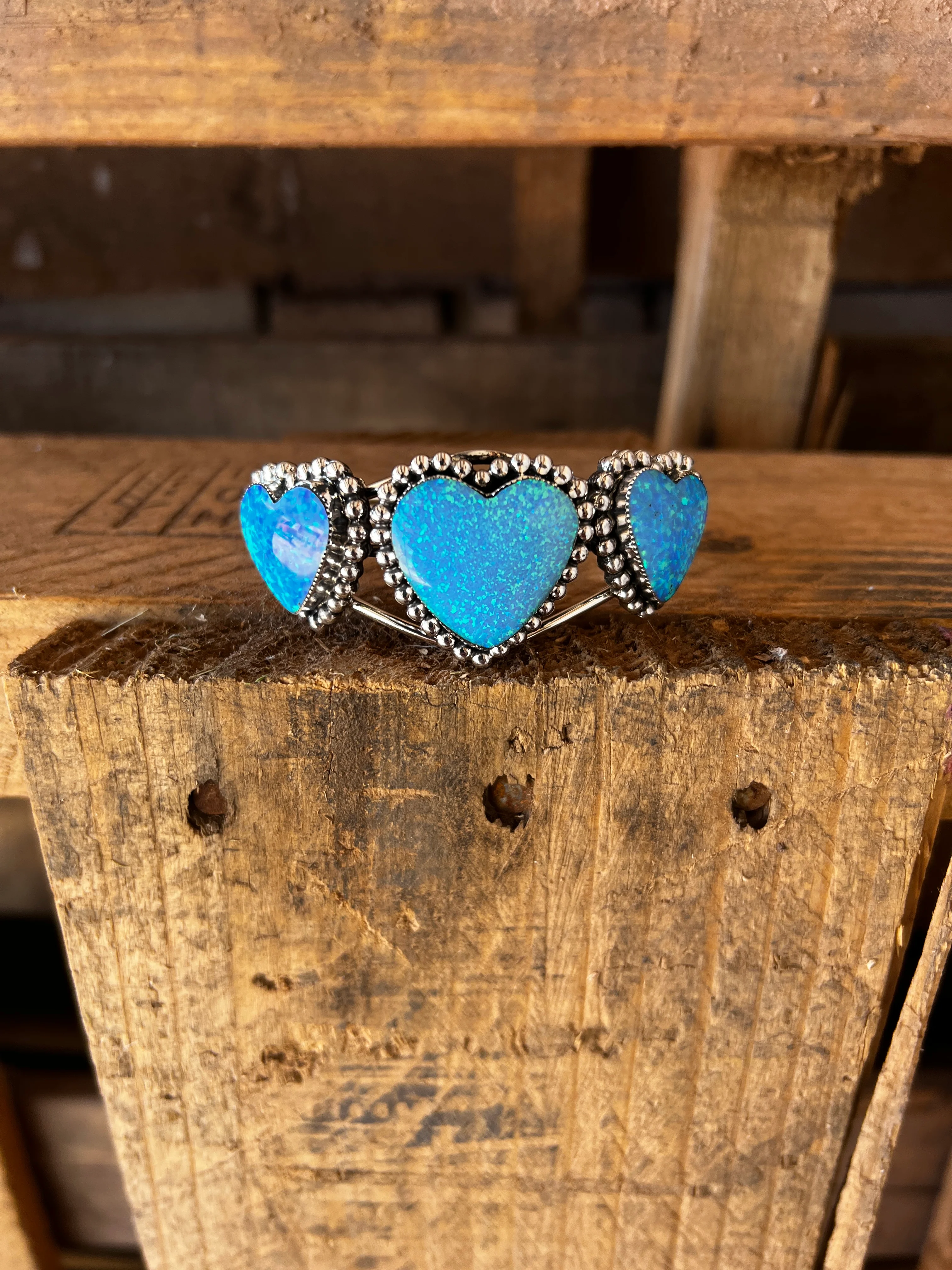 Barbie Heart Trio Cuff ✨ - Image 2