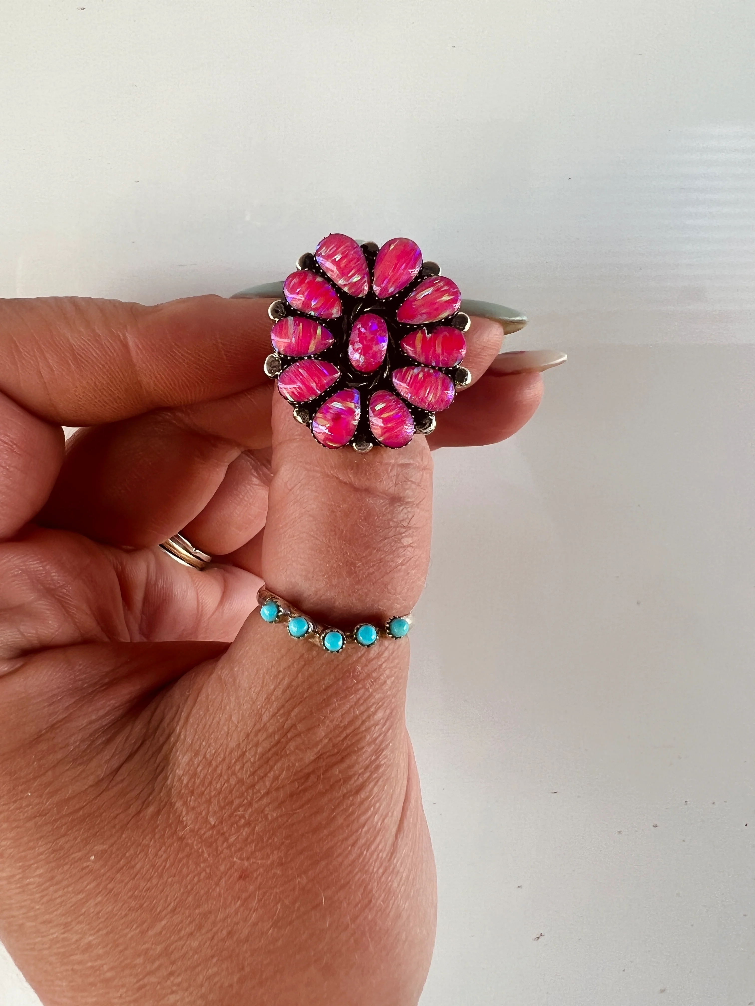 Barbie Party Cluster Ring