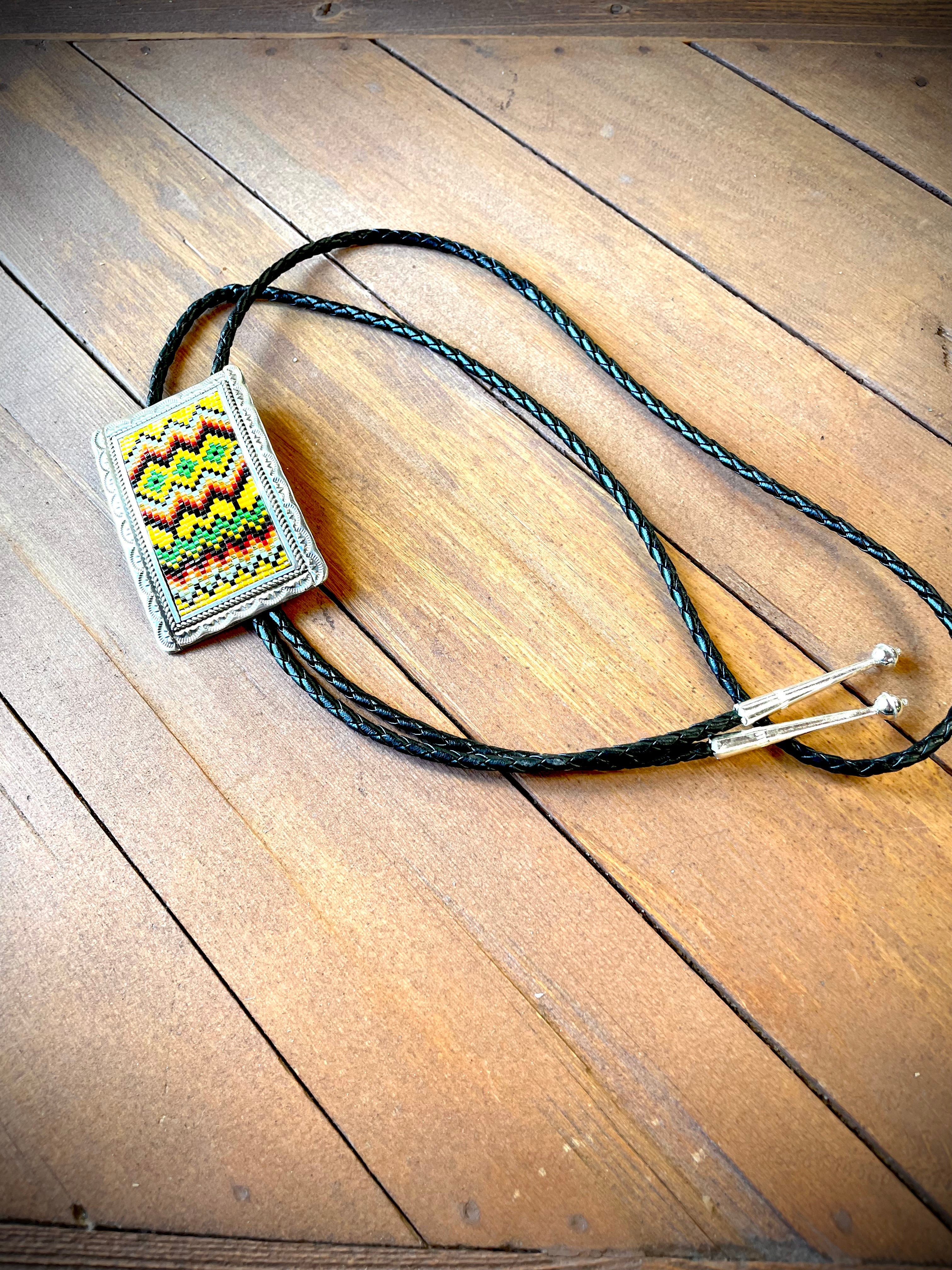 Beaded Bolo Tie - Image 4