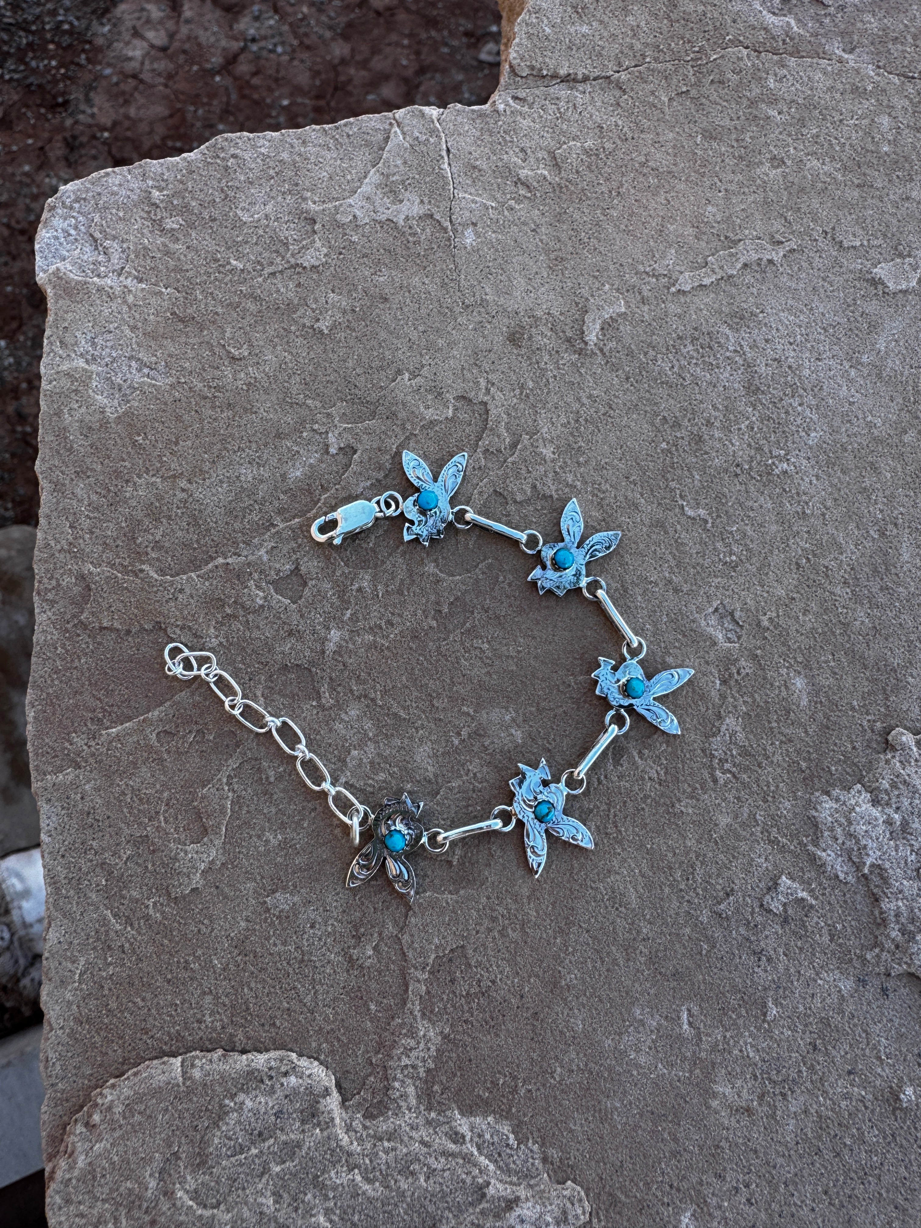 Buckle Bunny Etched Bracelet - Image 2