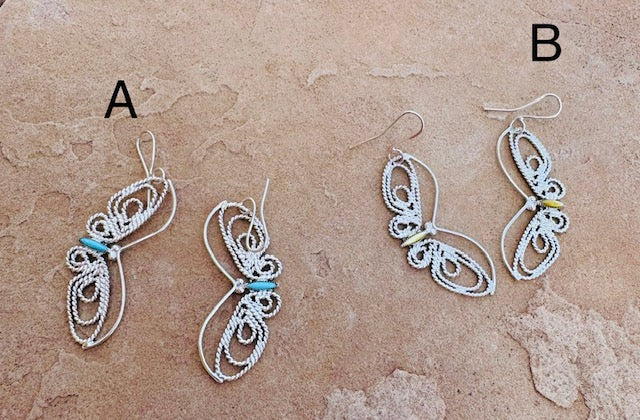 Butterfly Earrings by Smokey Gchache - Image 2