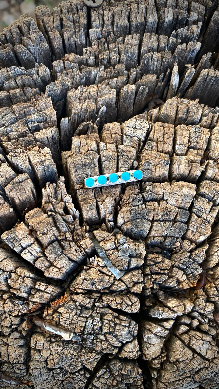 Chaco Canyon Apple Watch 5 Stone Accessory Kingman Turquoise - Image 3