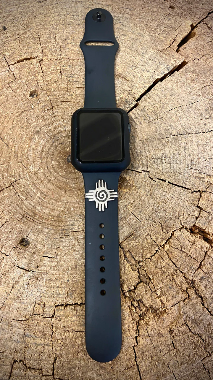 Chaco Canyon Apple Watch Accessory New Mexico Zia Symbol - Image 3