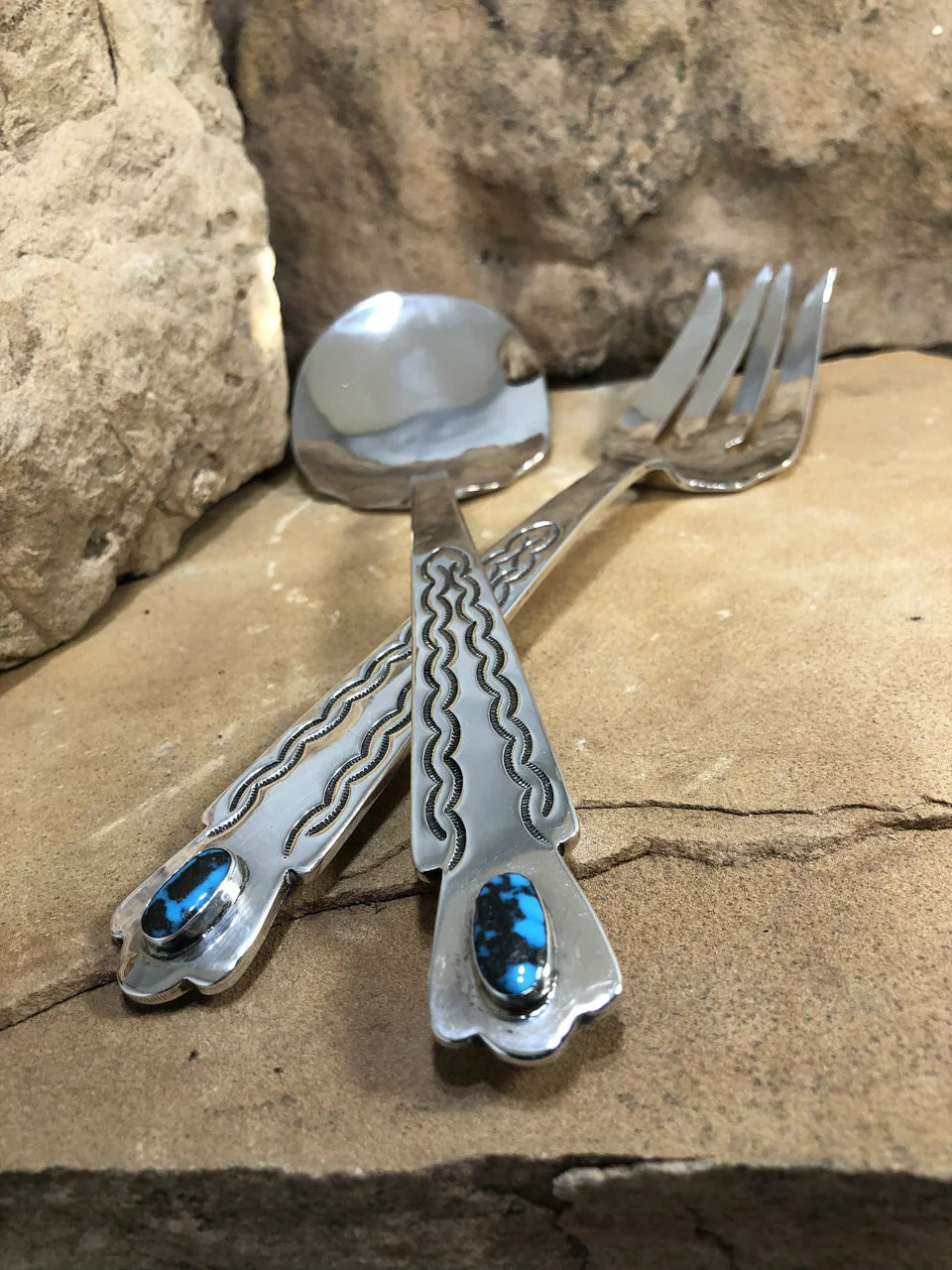 Chaco Canyon Spoon And Fork - Image 4