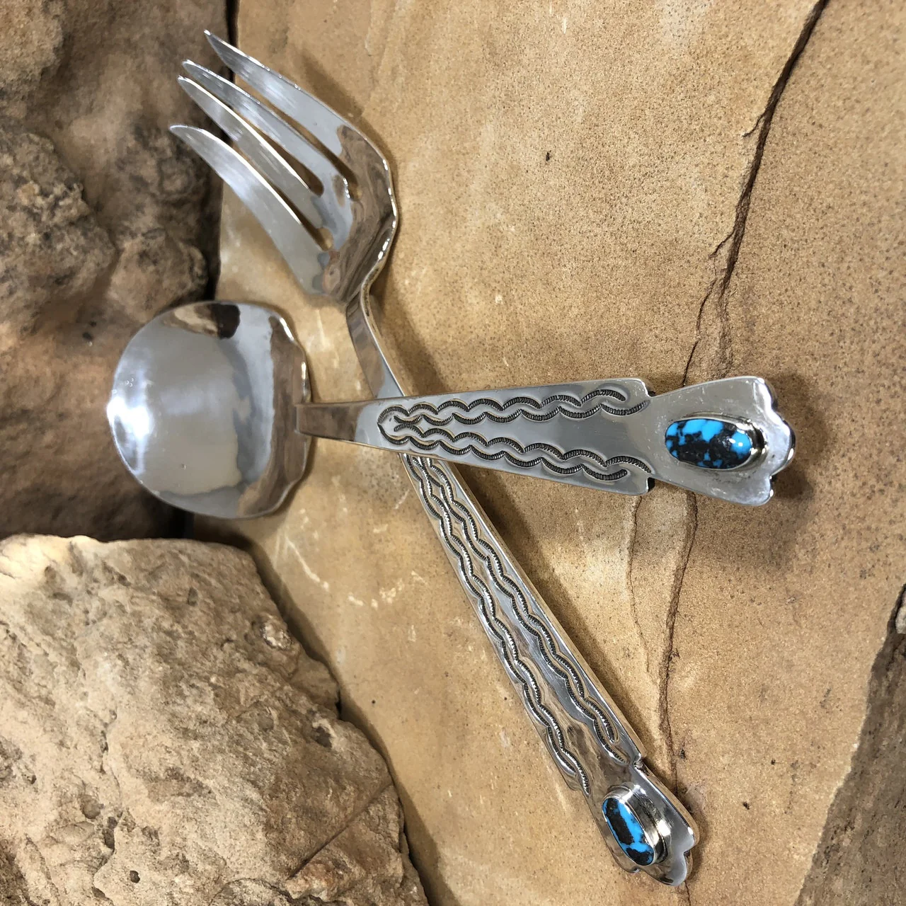 Chaco Canyon Spoon And Fork - Image 6