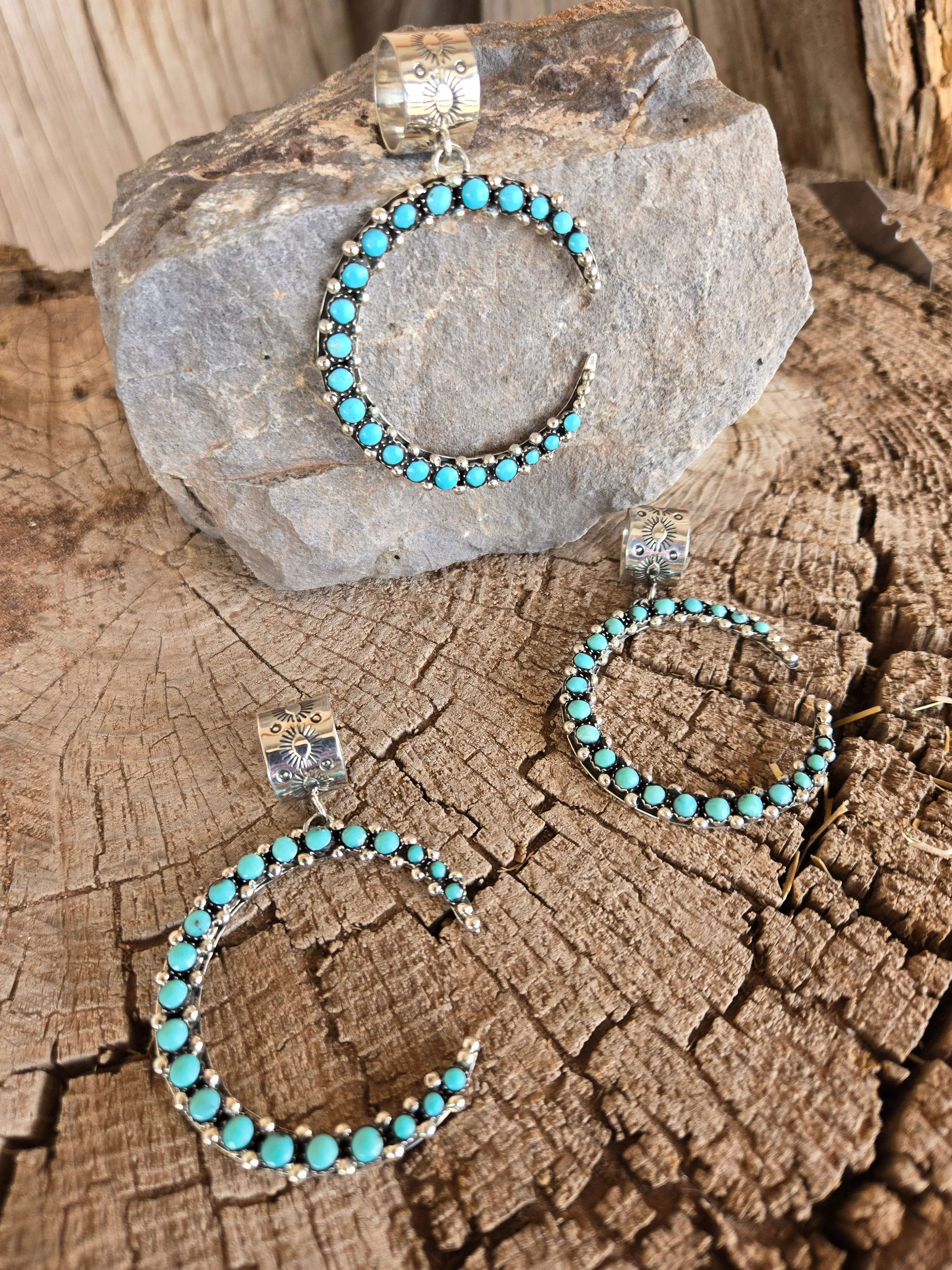 Chaco Crescent Moon Necklace - Image 6