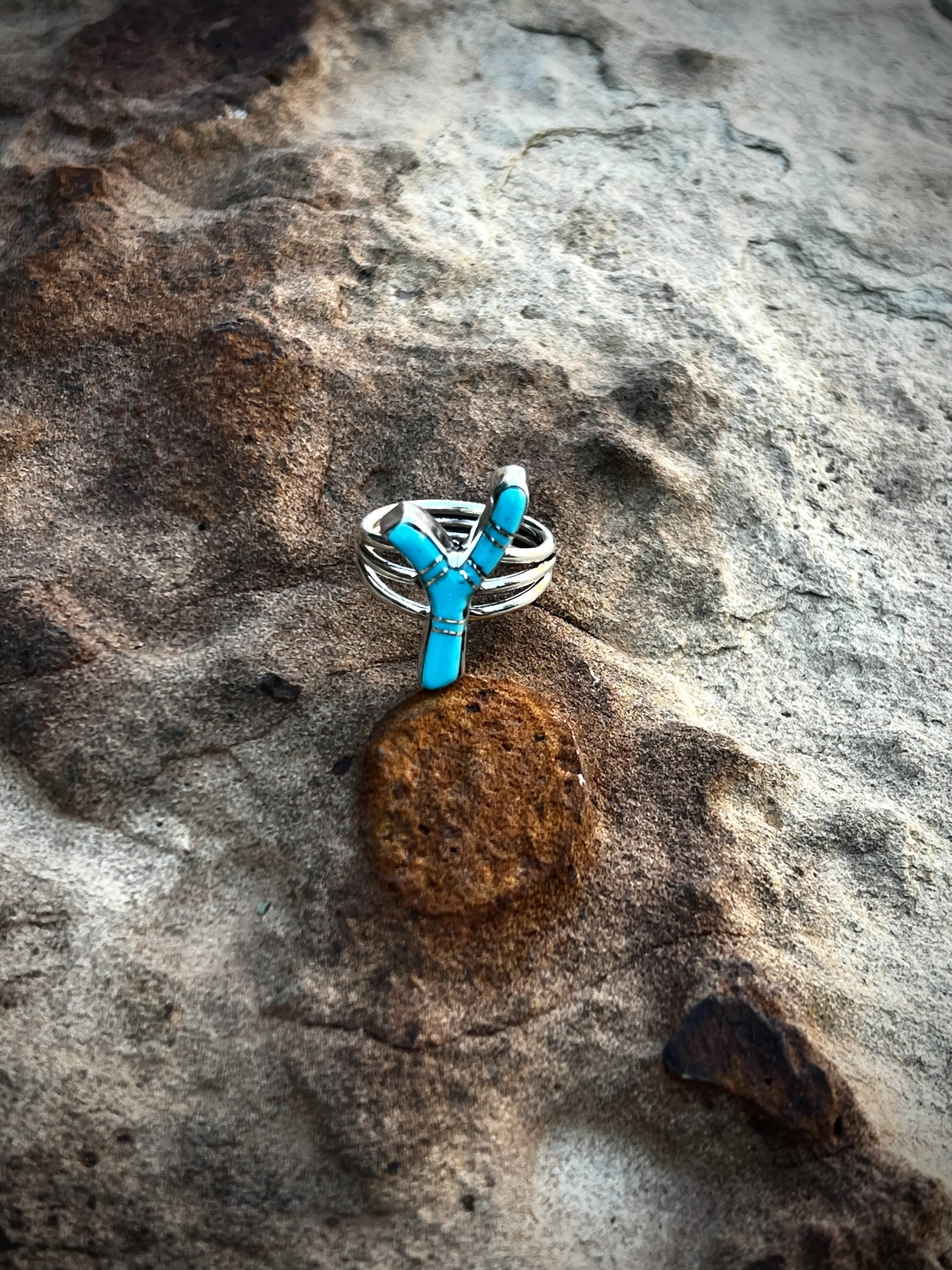 Chaco Initial Zuni Rings - Image 2