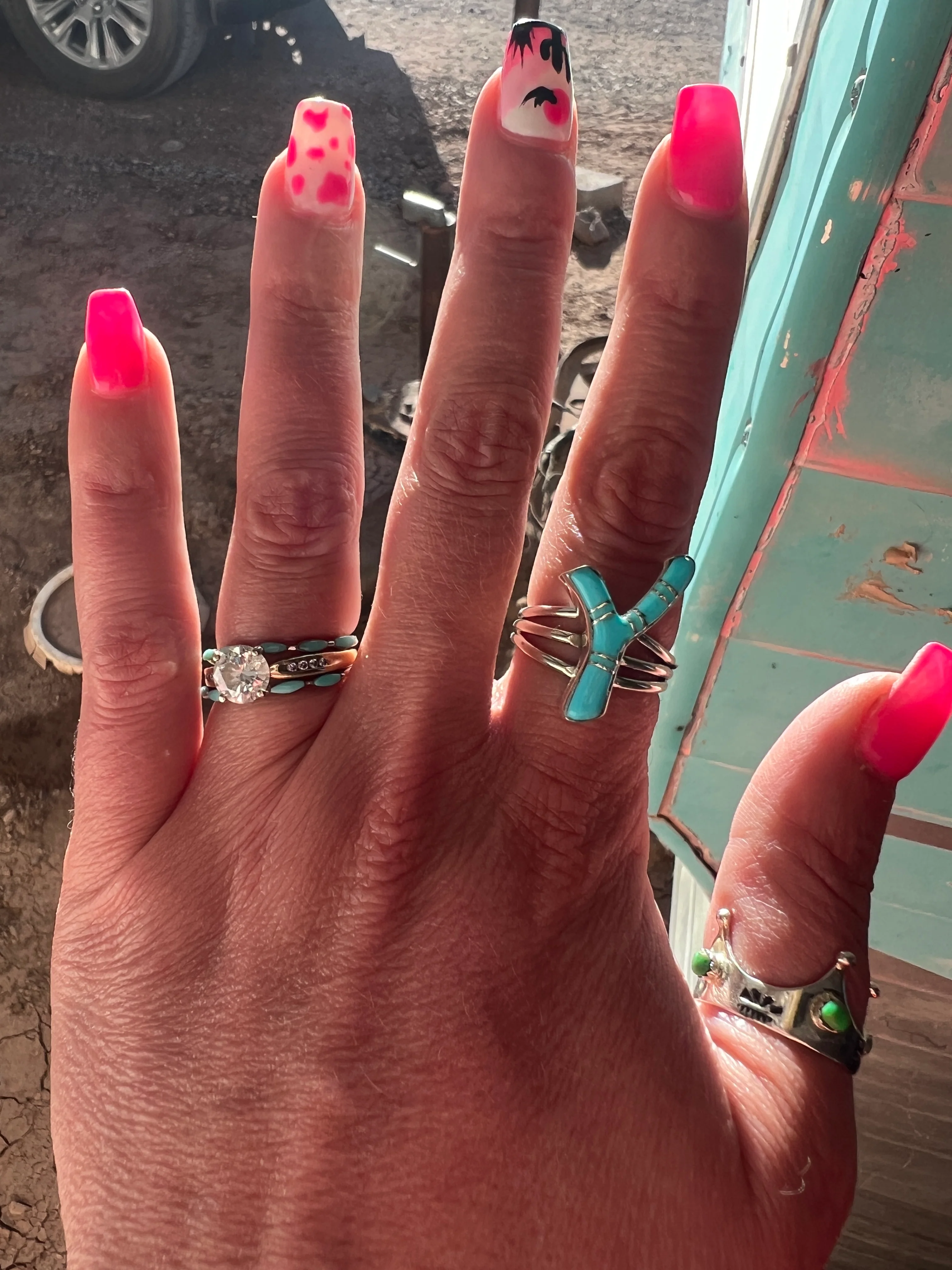 Chaco Initial Zuni Rings - Image 5