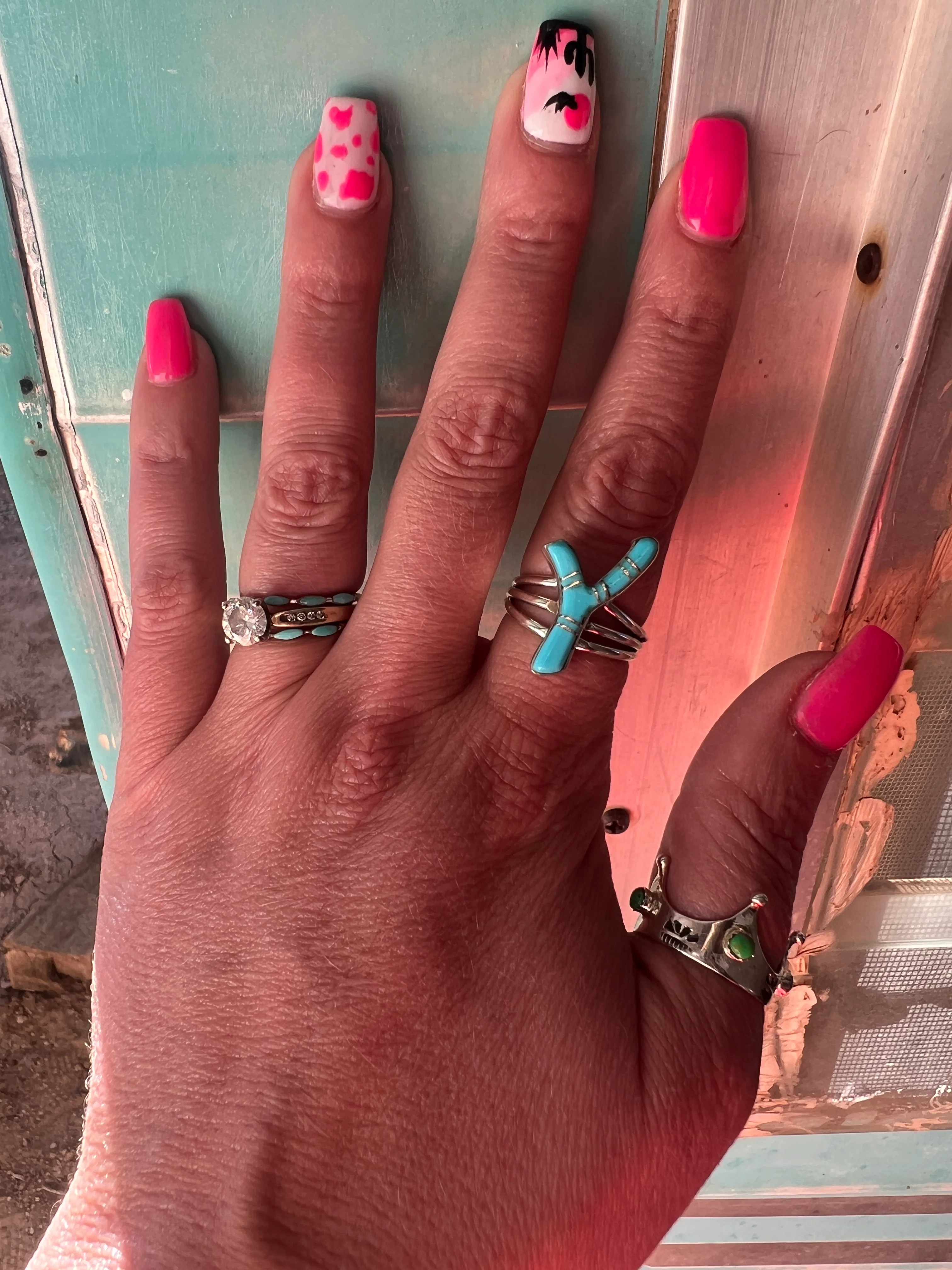 Chaco Initial Zuni Rings - Image 6
