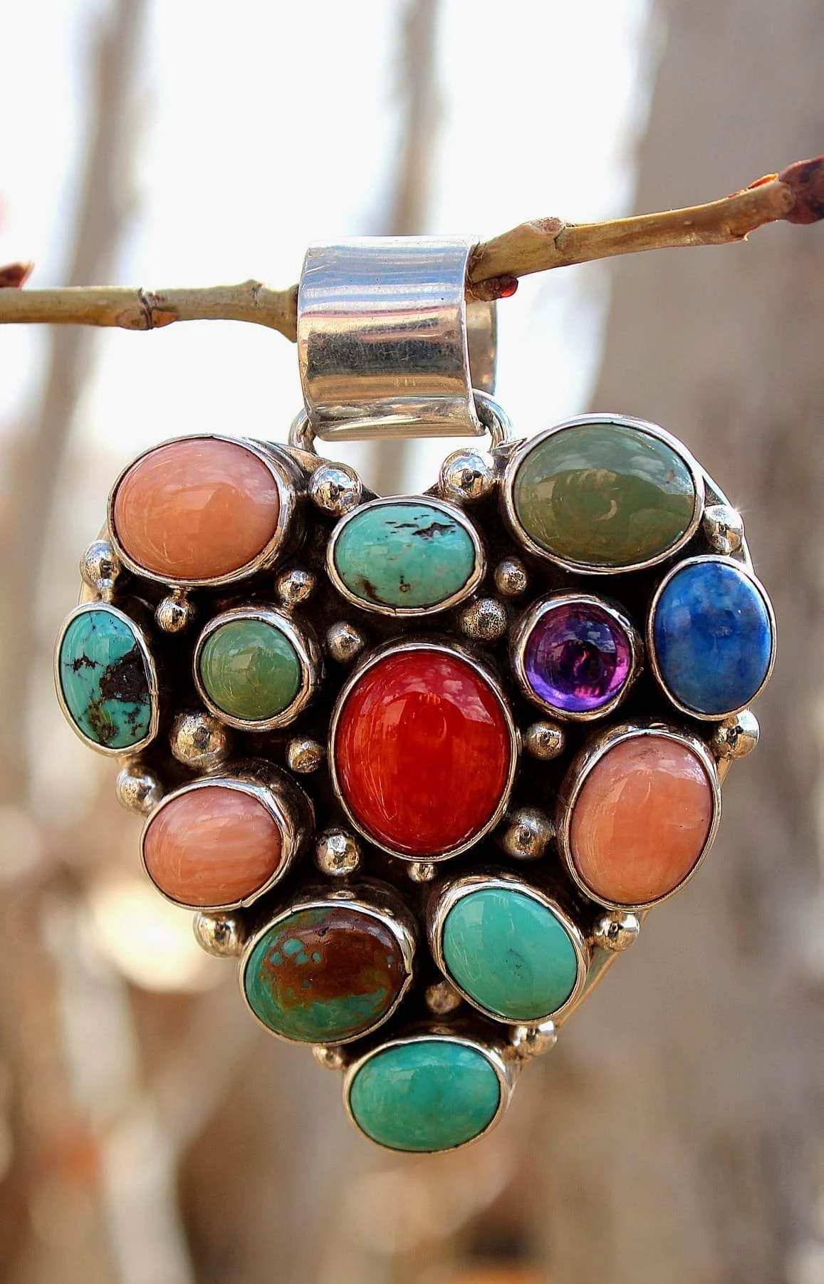 Colorful Heart Pendant❣️ - Image 2