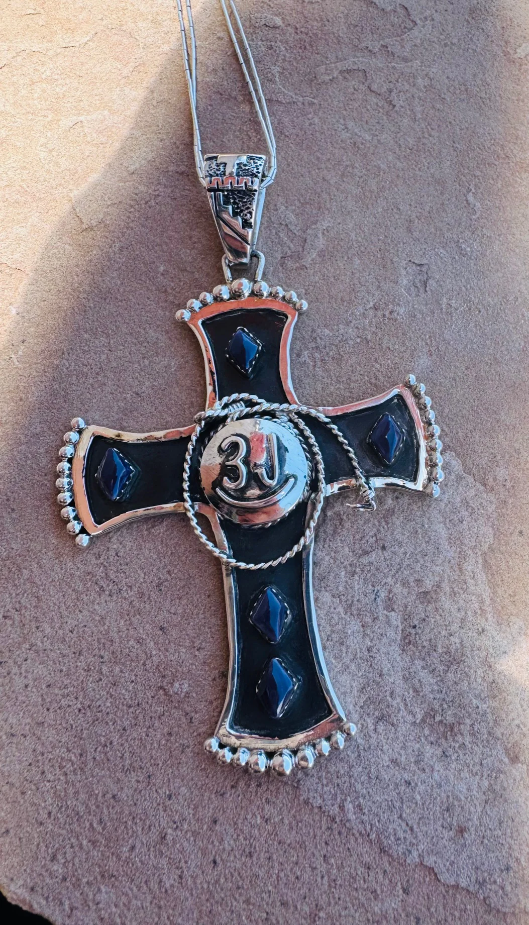 Custom Brand Cross Pendant - Image 2