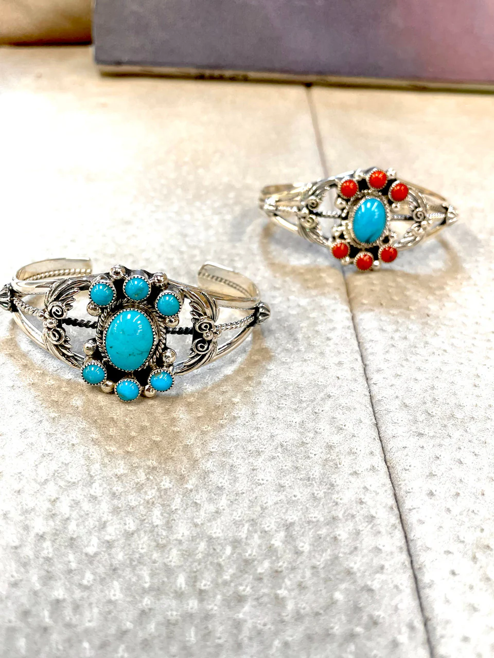 Dawn of Tomorrow Turquoise Cuff - Image 2