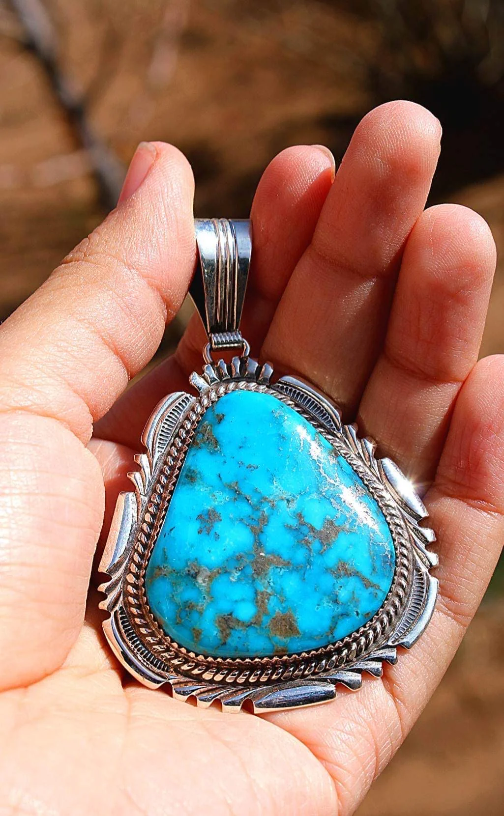 Deep Blue Sky Pendant - Image 2