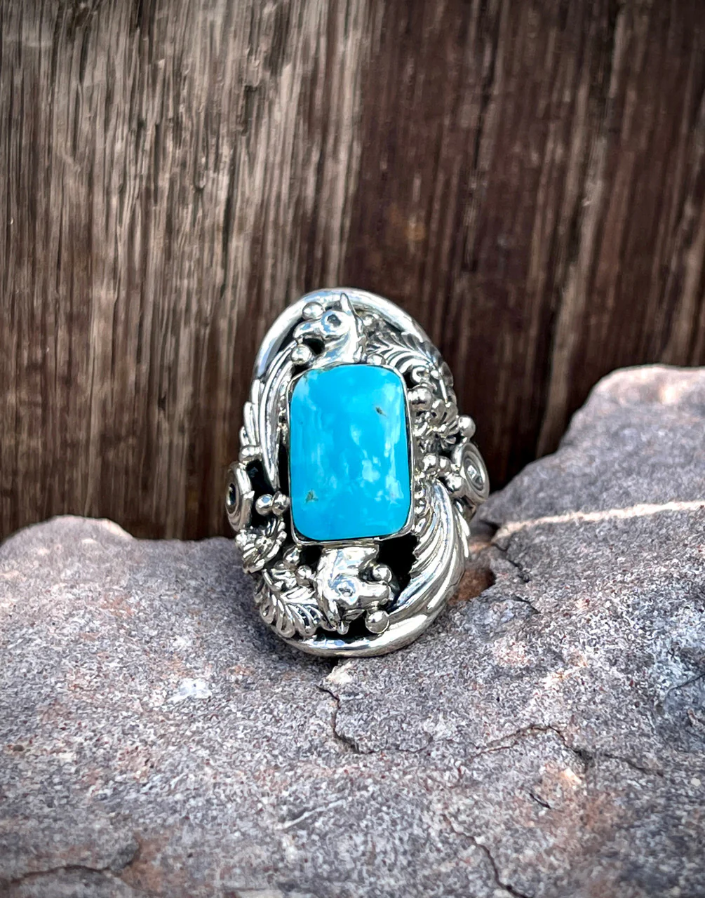 Double Down Horse Head Ring Size 9 - Image 3