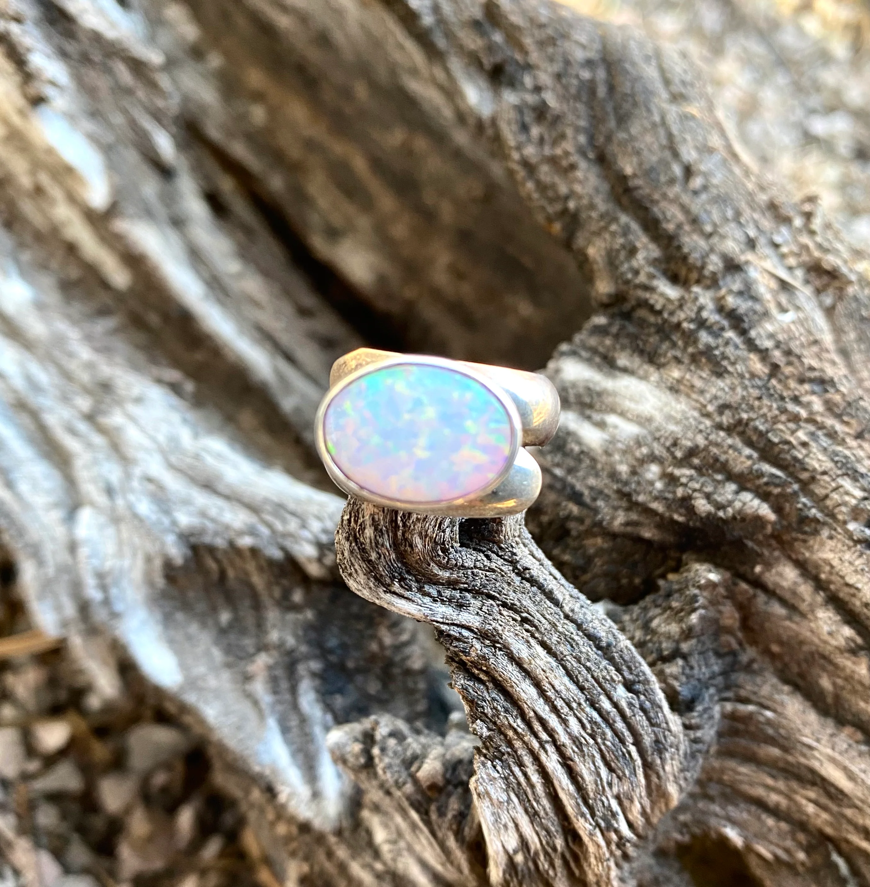 Dreaming of You Opal Ring from the Rogers Collection - Image 3