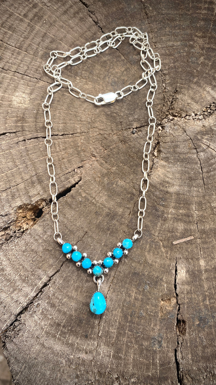 Drippin' in Turquoise Necklace - Image 5