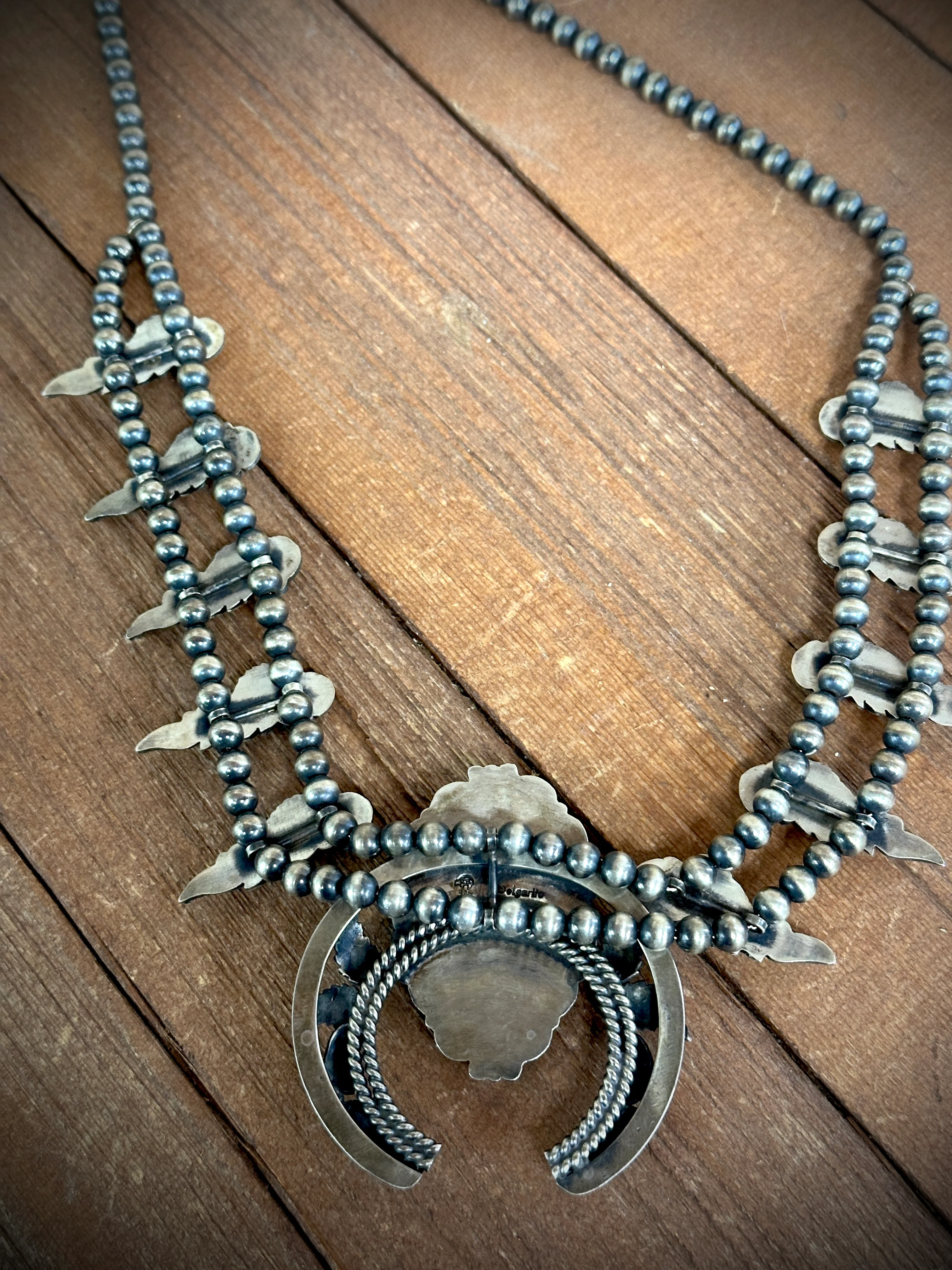 Ember and Tears Vintage Squash Necklace - Image 6