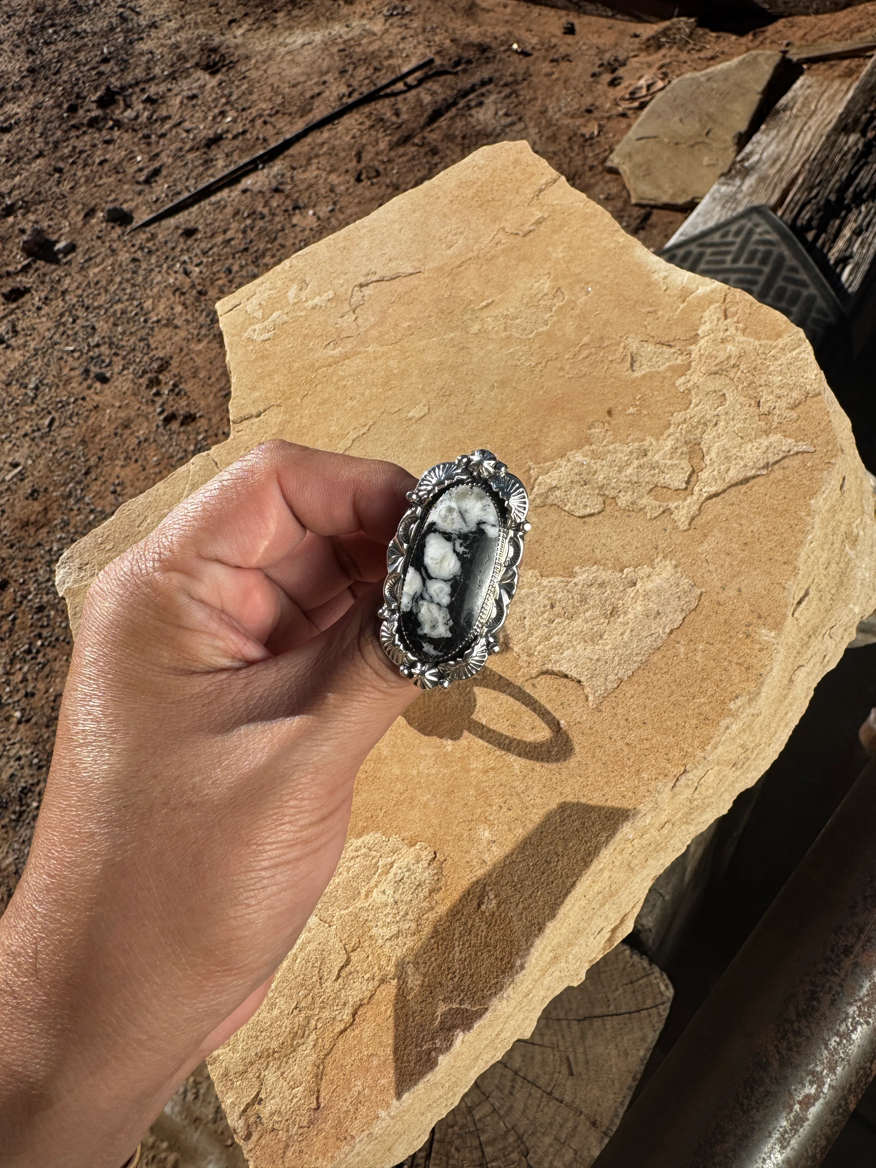 Emerson Delgarito Star Stamped Ring - Image 2