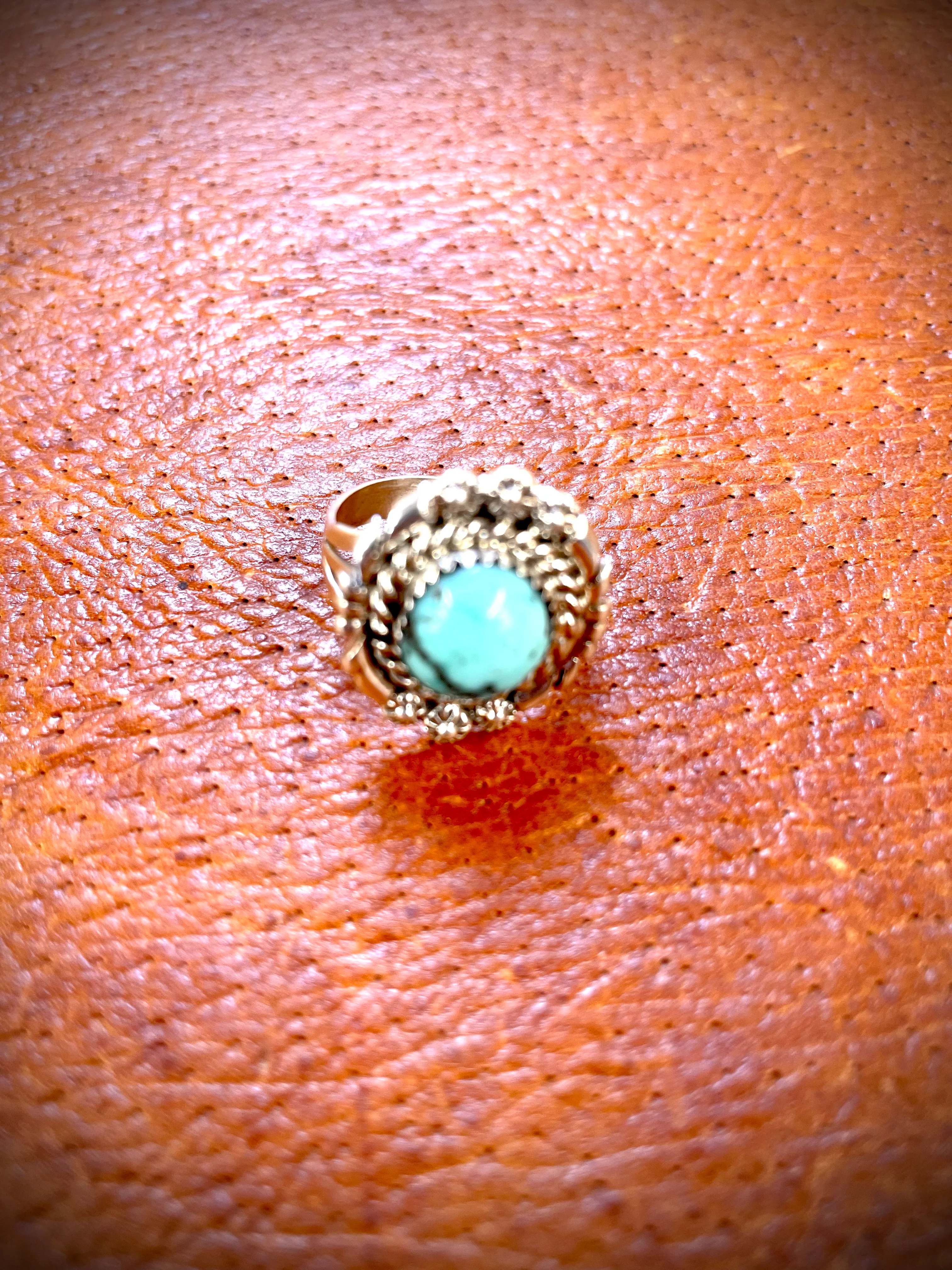 Feelin' the Feelin' Blue Turquoise Cuff and Ring Set - Image 5