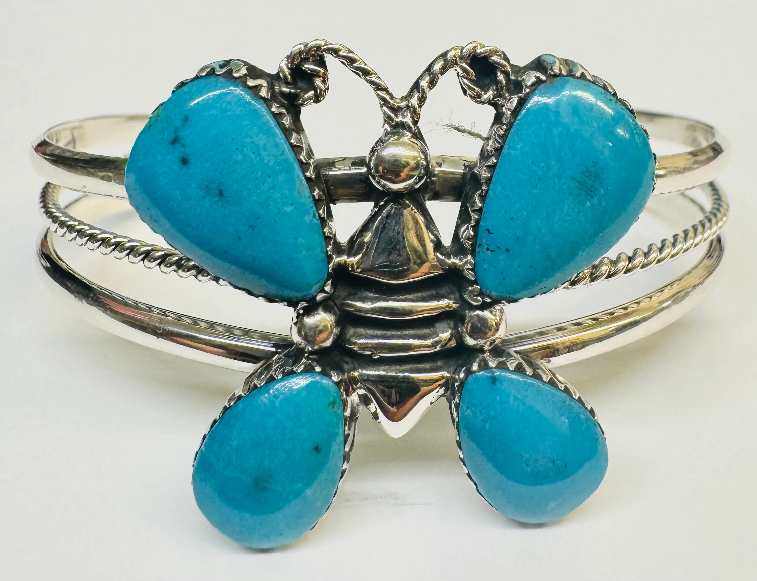 Fly Away Turquoise Cuff - Image 5