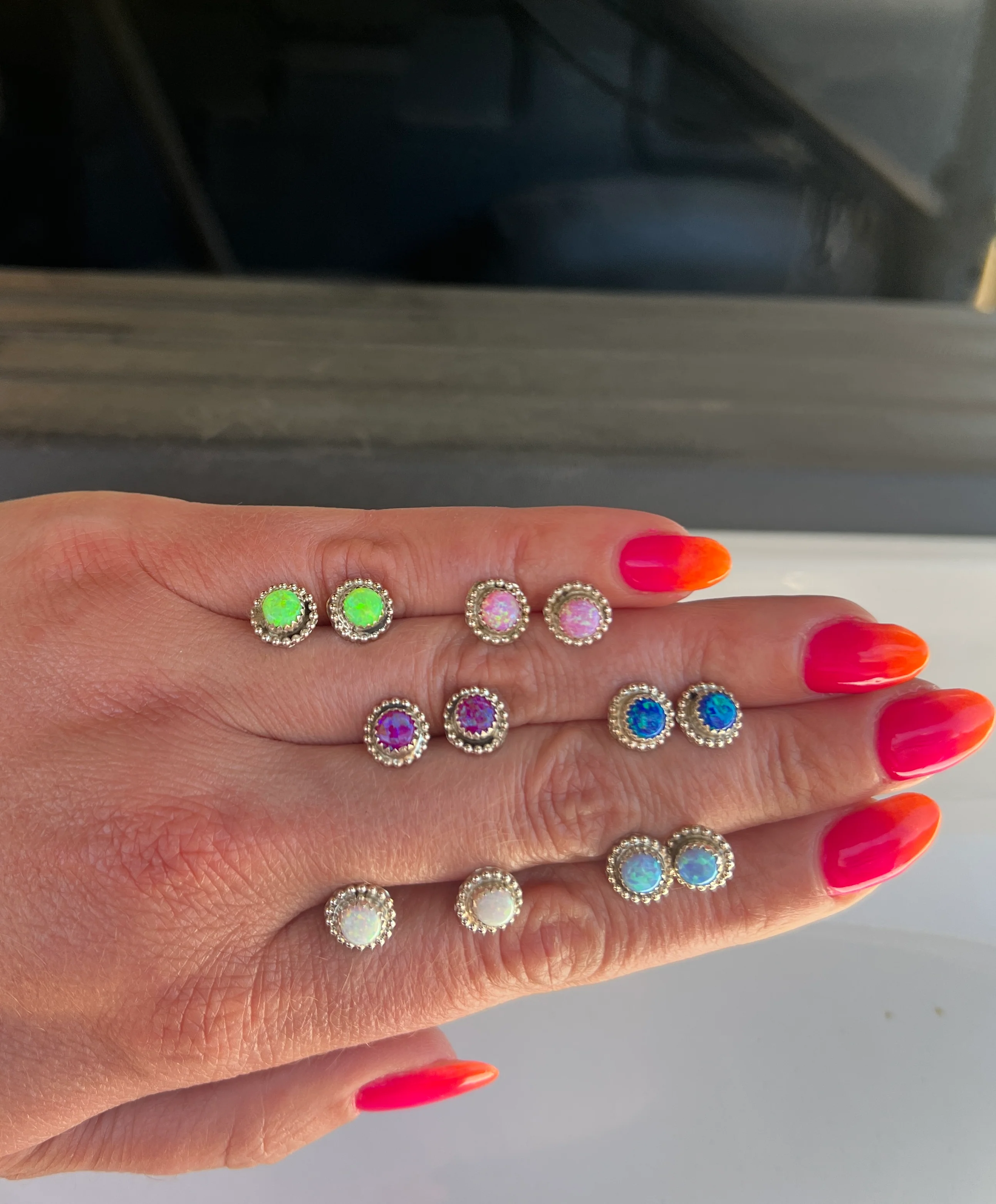 Follow the Rainbow Barbie Studs - Image 2