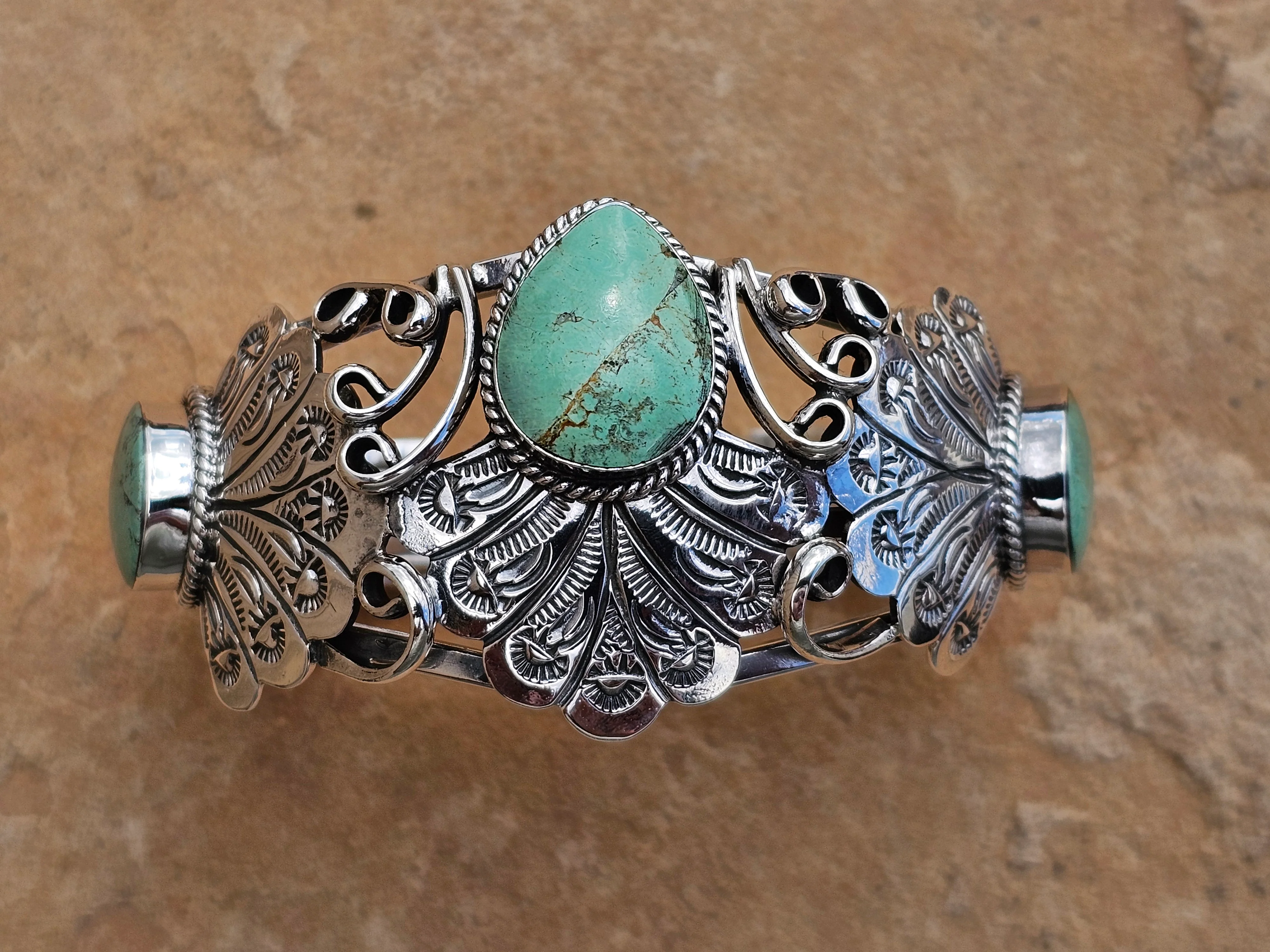 Green Goddess Headdress Cuff - Image 2