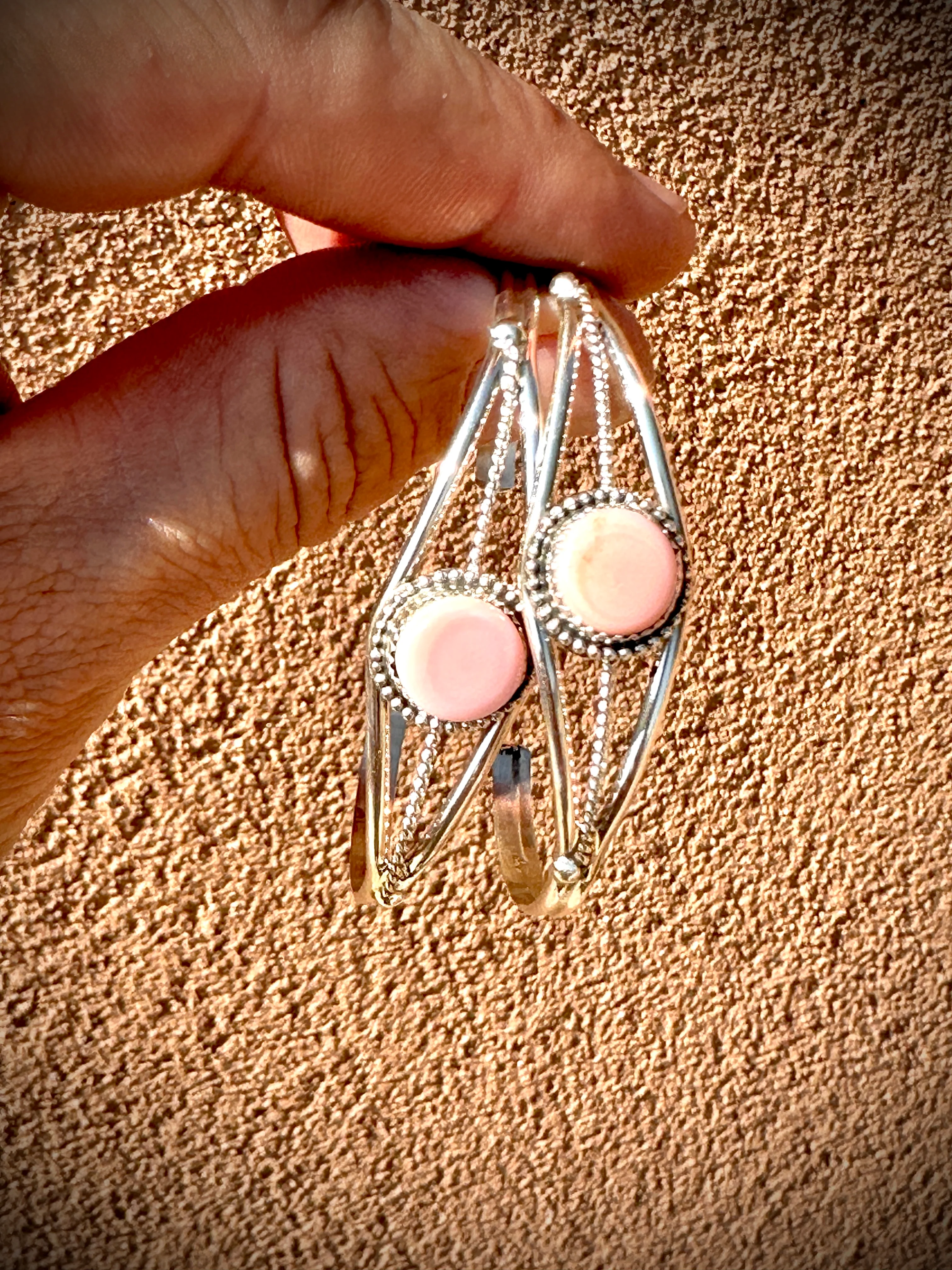 HAPPY HAPPY!!!  Pink Conch Cuff - Image 2