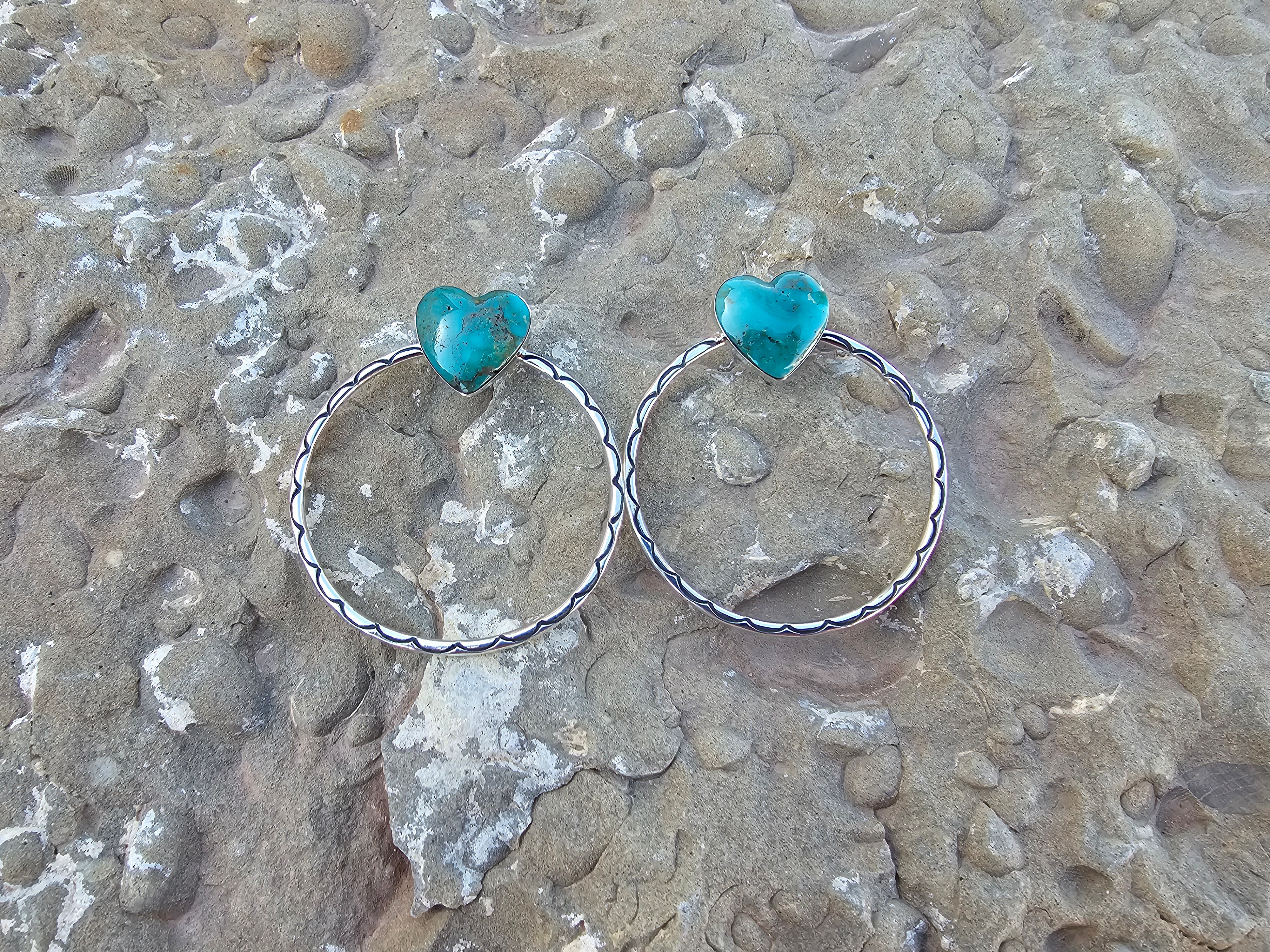 Heart of Patagonia Hoop Earrings - Image 2