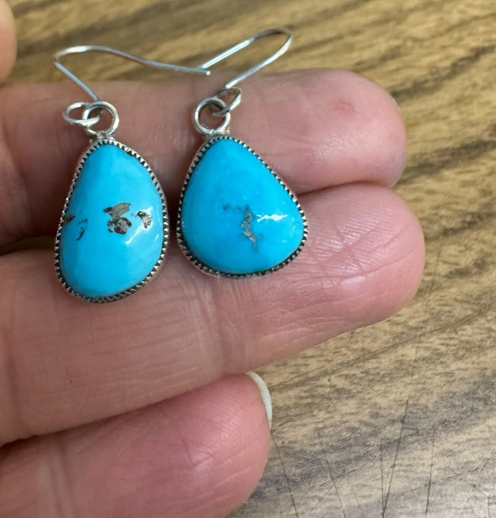 It's Raining Turquoise Necklace - Image 3