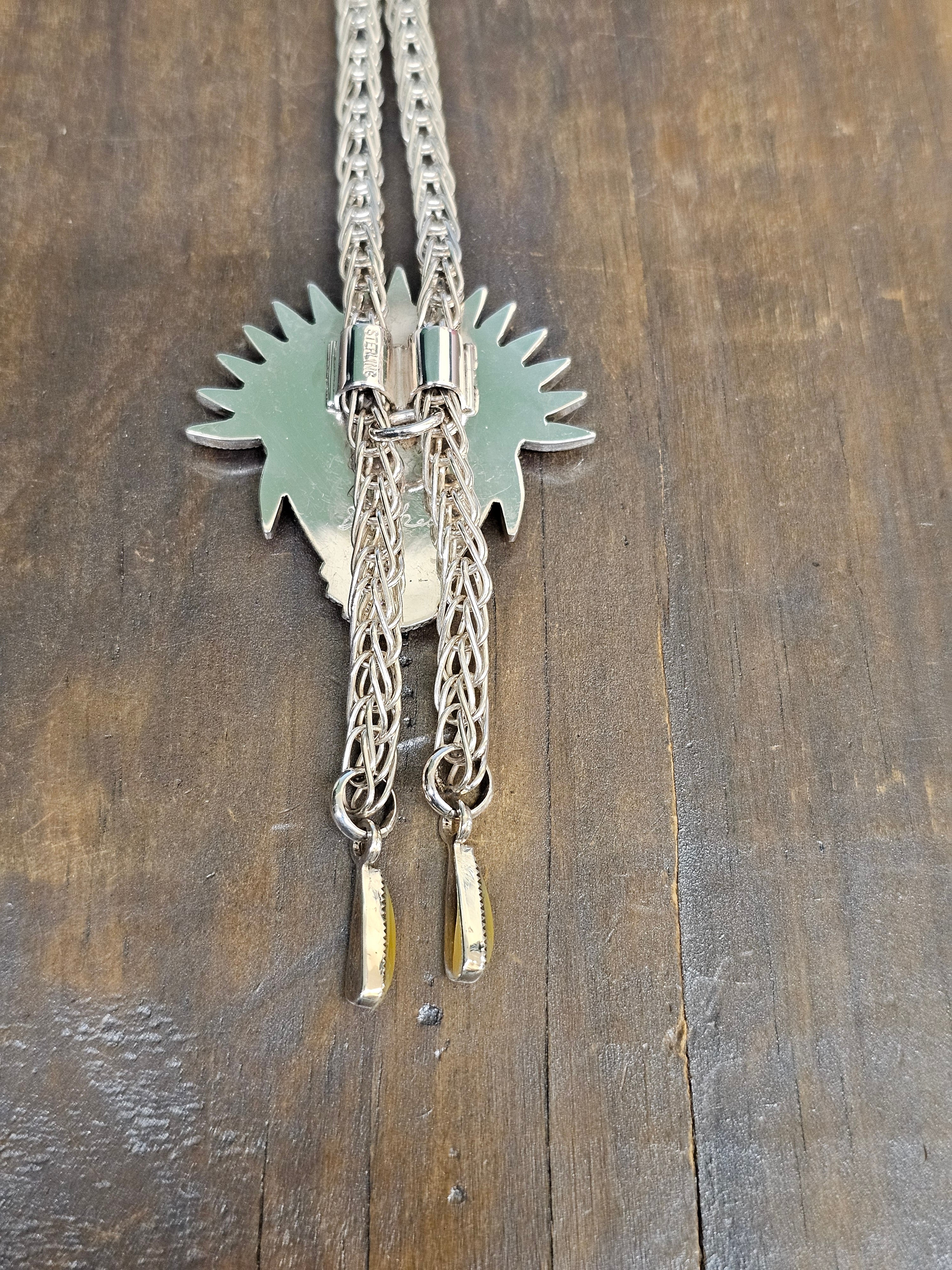 Kachina Pendant with Tassel Necklace - Image 4