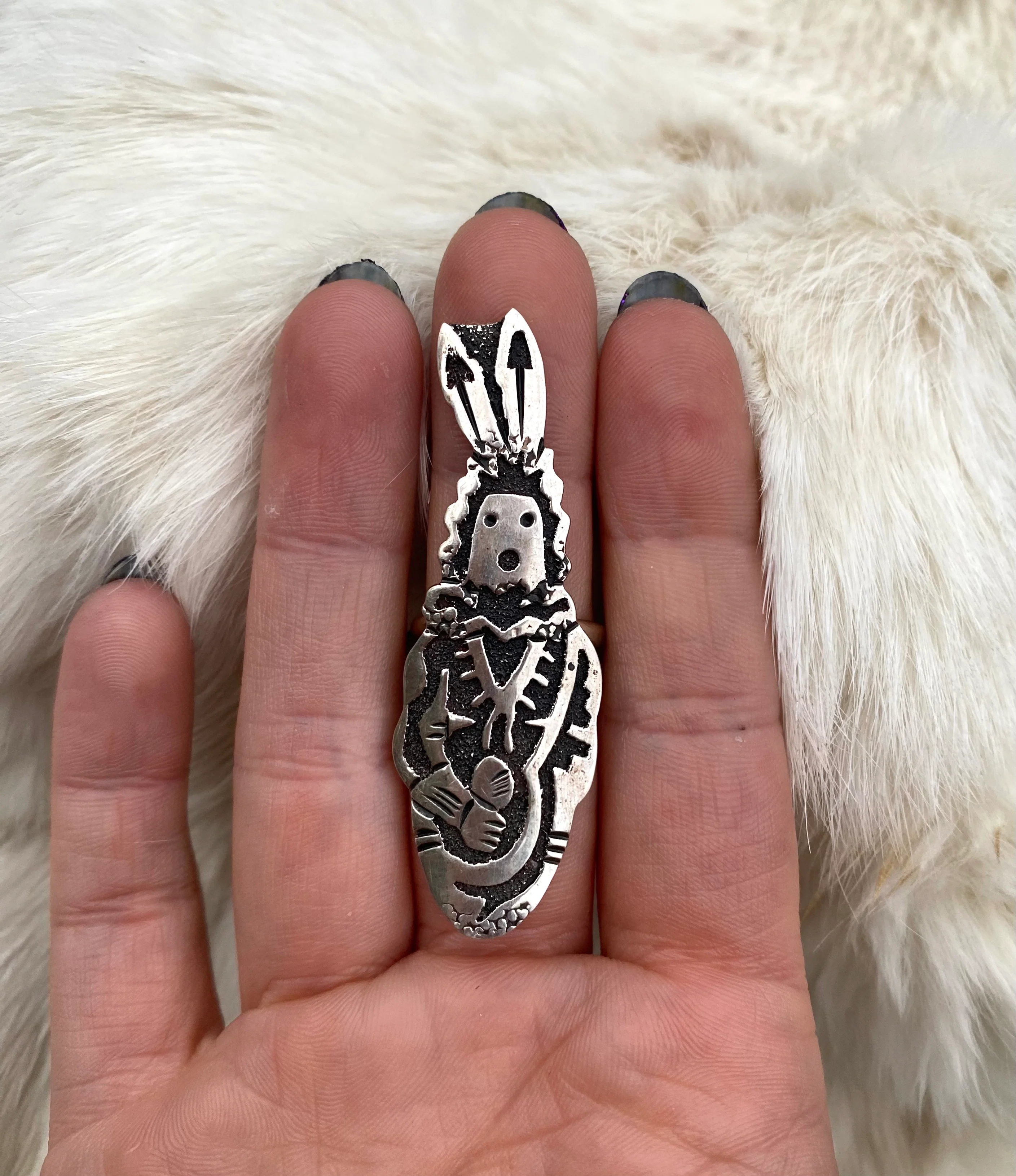 Kachina Ring From The Rogers Collection - Image 4