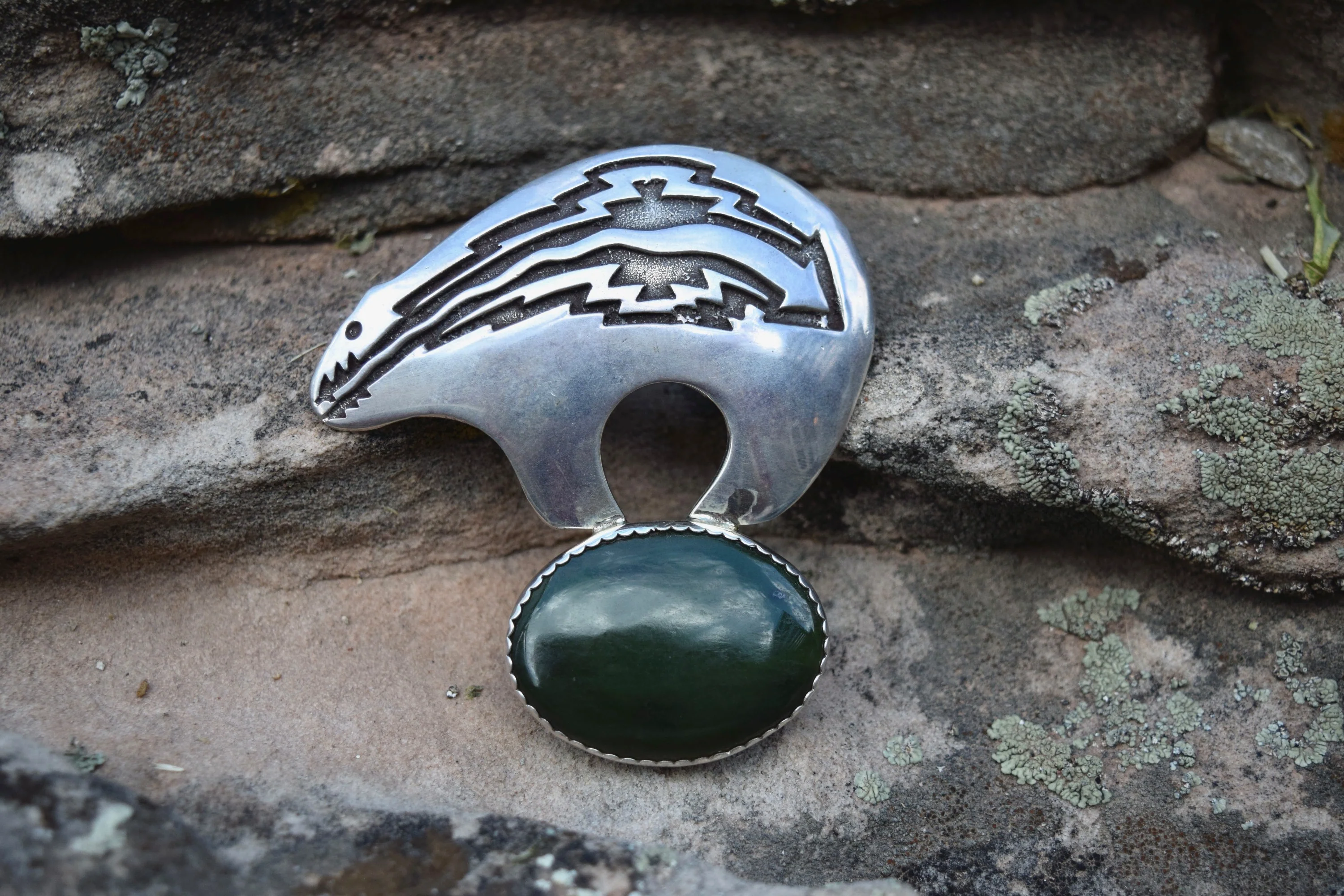 LARGE BEAR PENDANT FROM THE RODGERS COLLECTION
