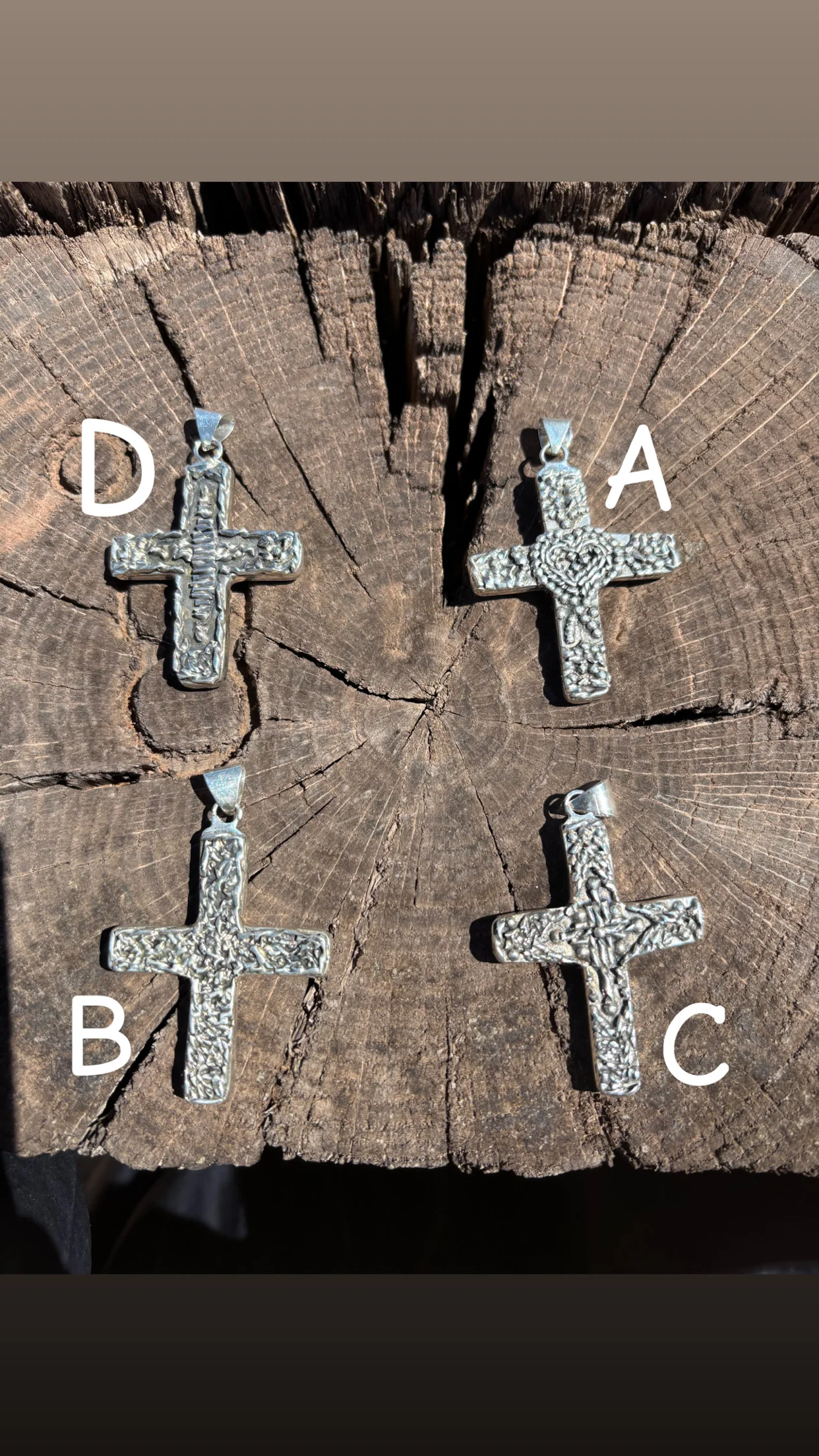 Leola Cross Pendants