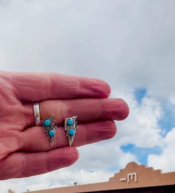 Lightening Bolt Earrings - Image 2