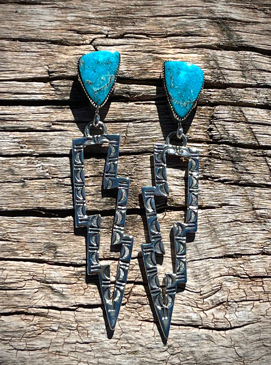 Lightning Strikes Earrings - Image 4