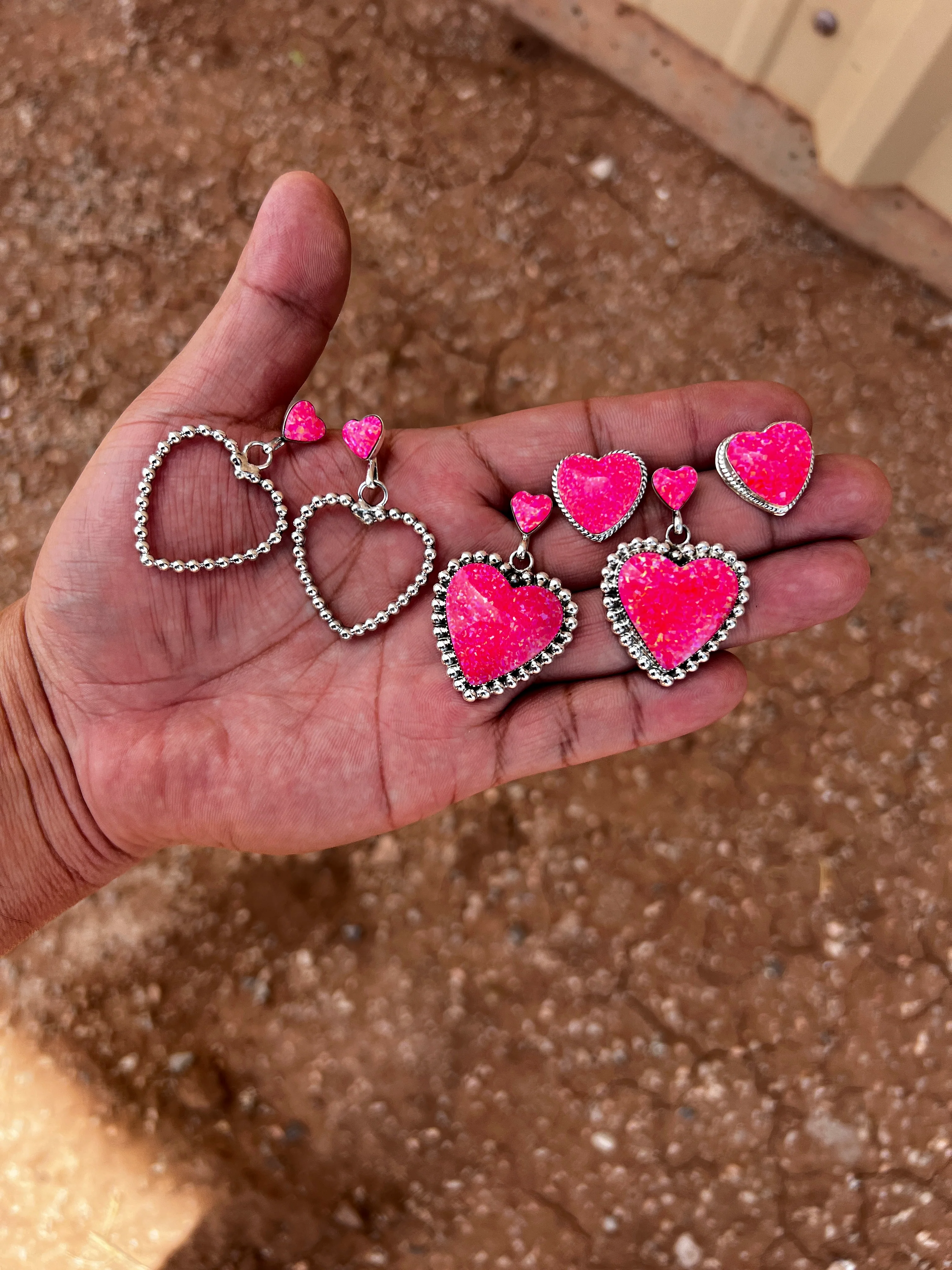 Lil' Heart Barbie Earrings - Image 4