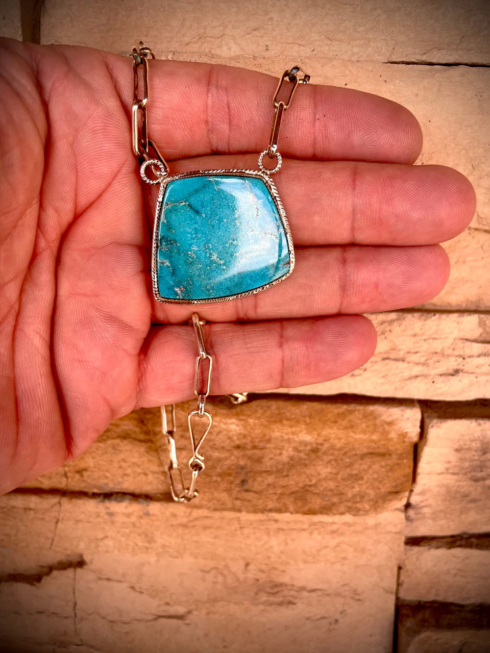Livin' The Wild Life Turquoise Necklace - Image 3