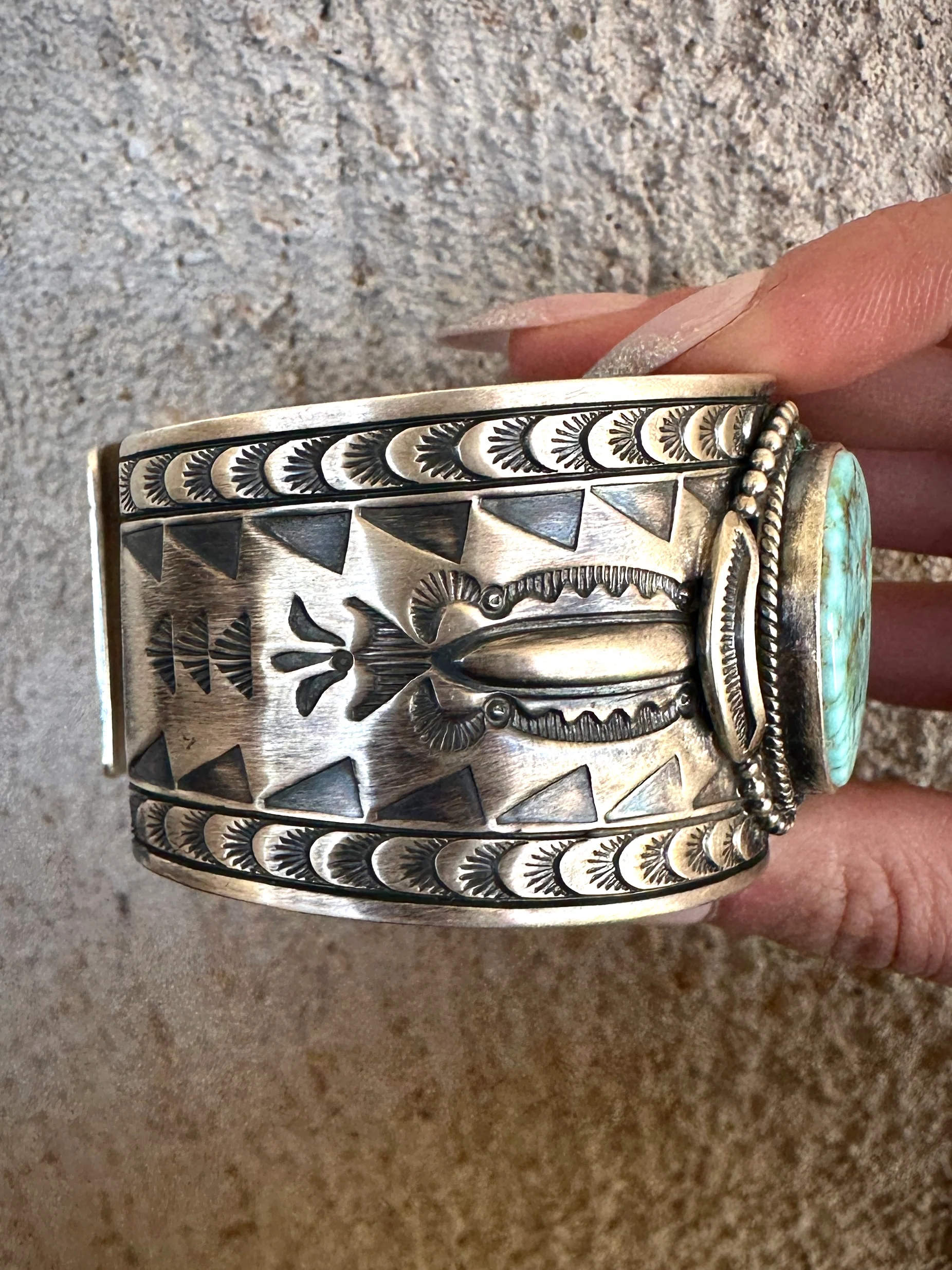 Mens Three Stone Dry Creek Cuff from Rodgers Estate - Image 4