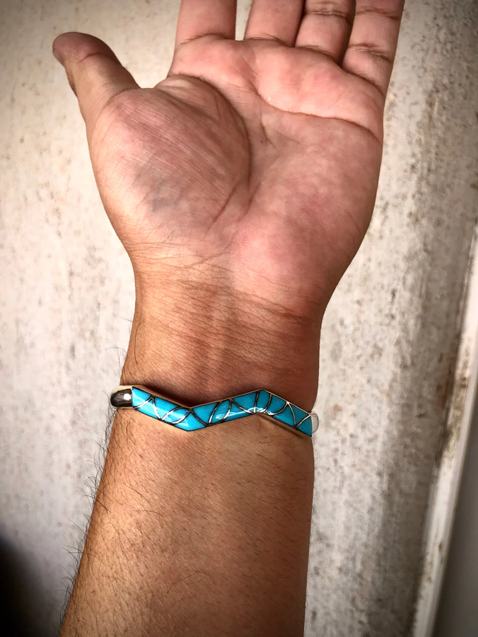 Mermaid Vibes Zuni Cuff - Image 4