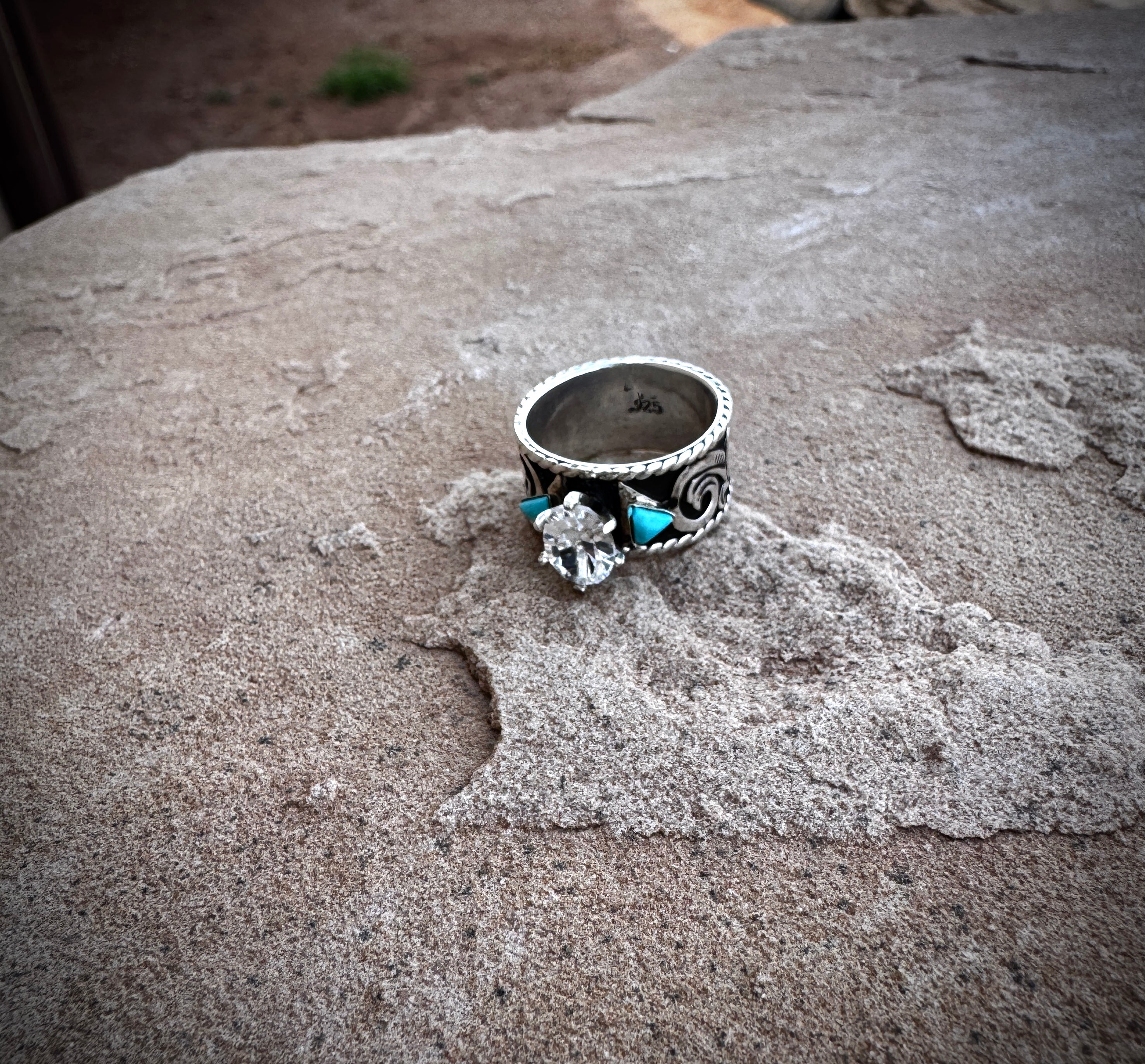 Take The Leap Engagement Ring by Michael Yazzie - Image 3
