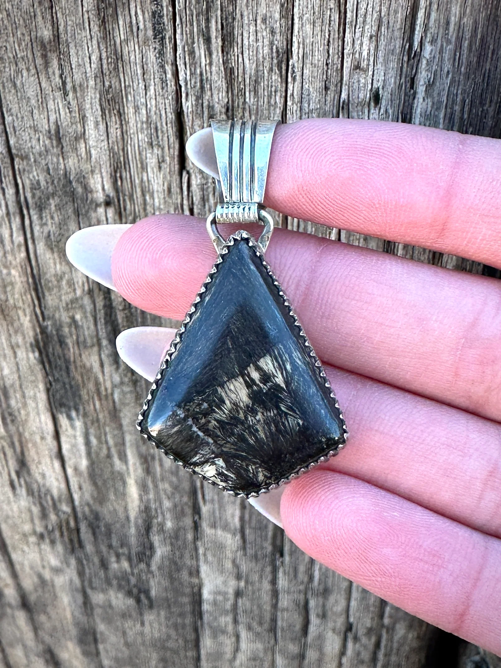 Midnight Drop Pendant from Rodgers Estate - Image 2