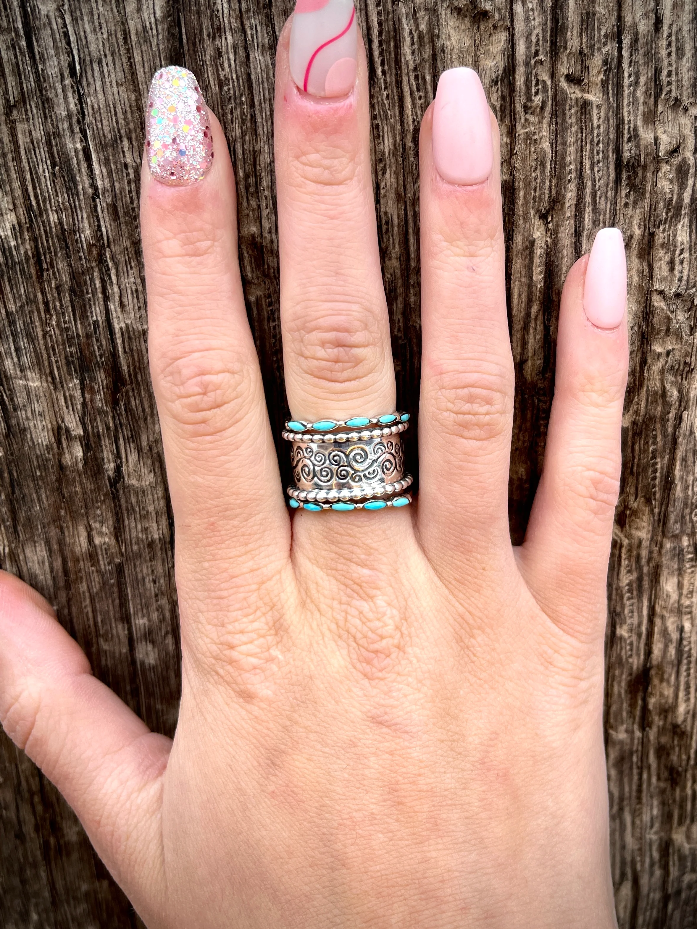Chaco Famous Original 5 Stone Thin Ring - Image 7