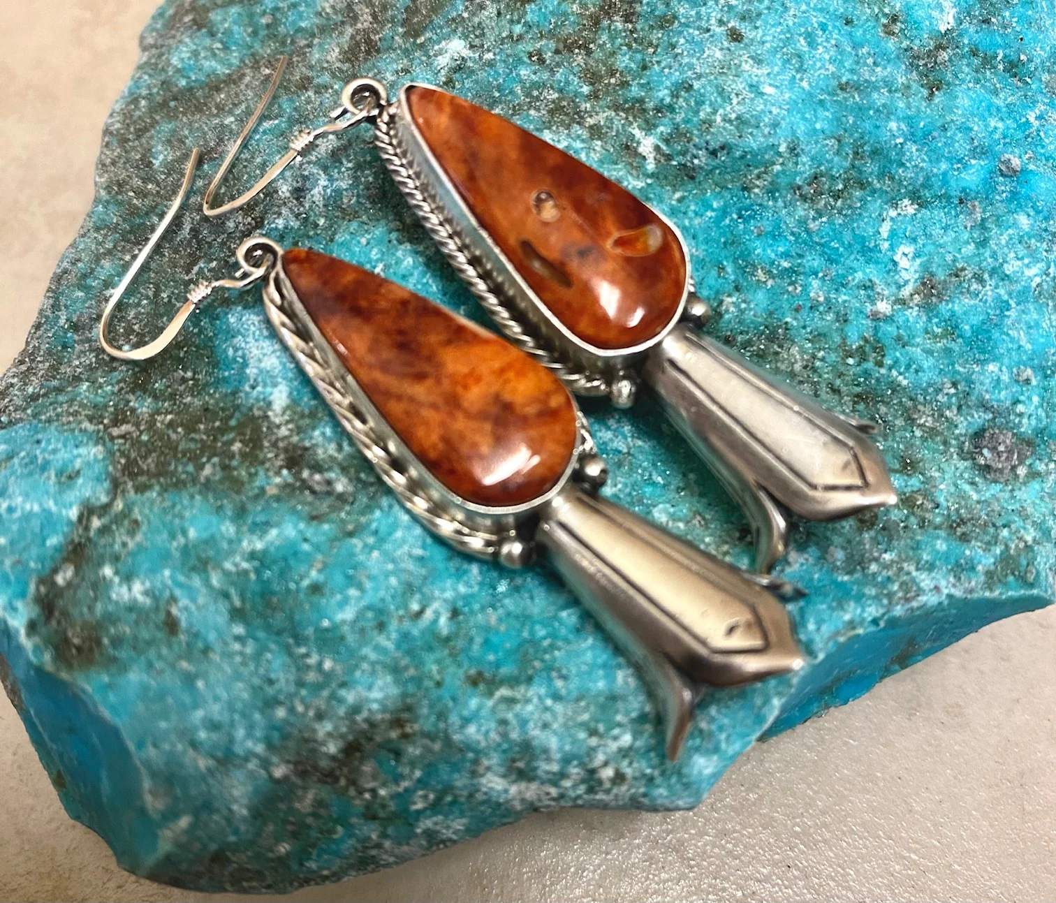 MULTICOLOR SQUASH WITH EARRING SET FROM THE RODEGRS COLLECTION - Image 2
