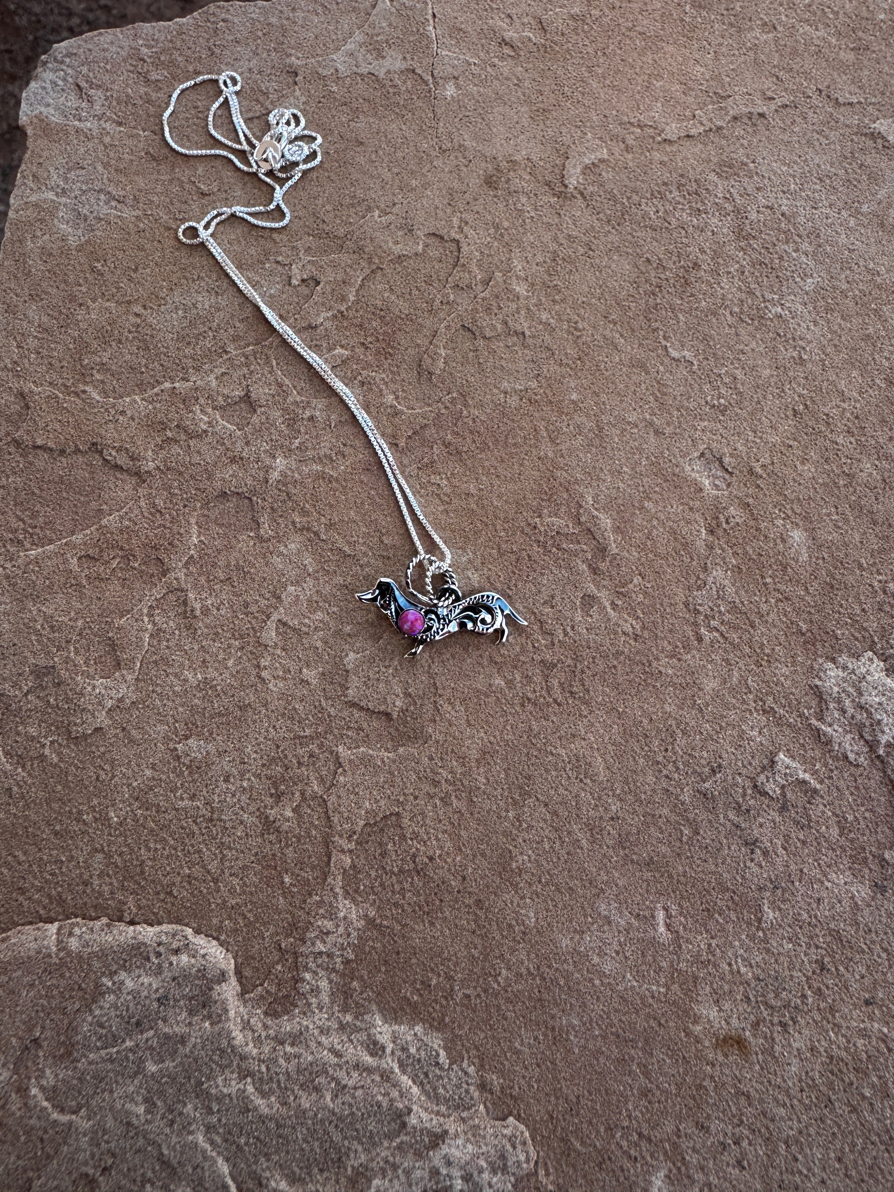 My Best Friend Etched Puppy Pendant - Image 4