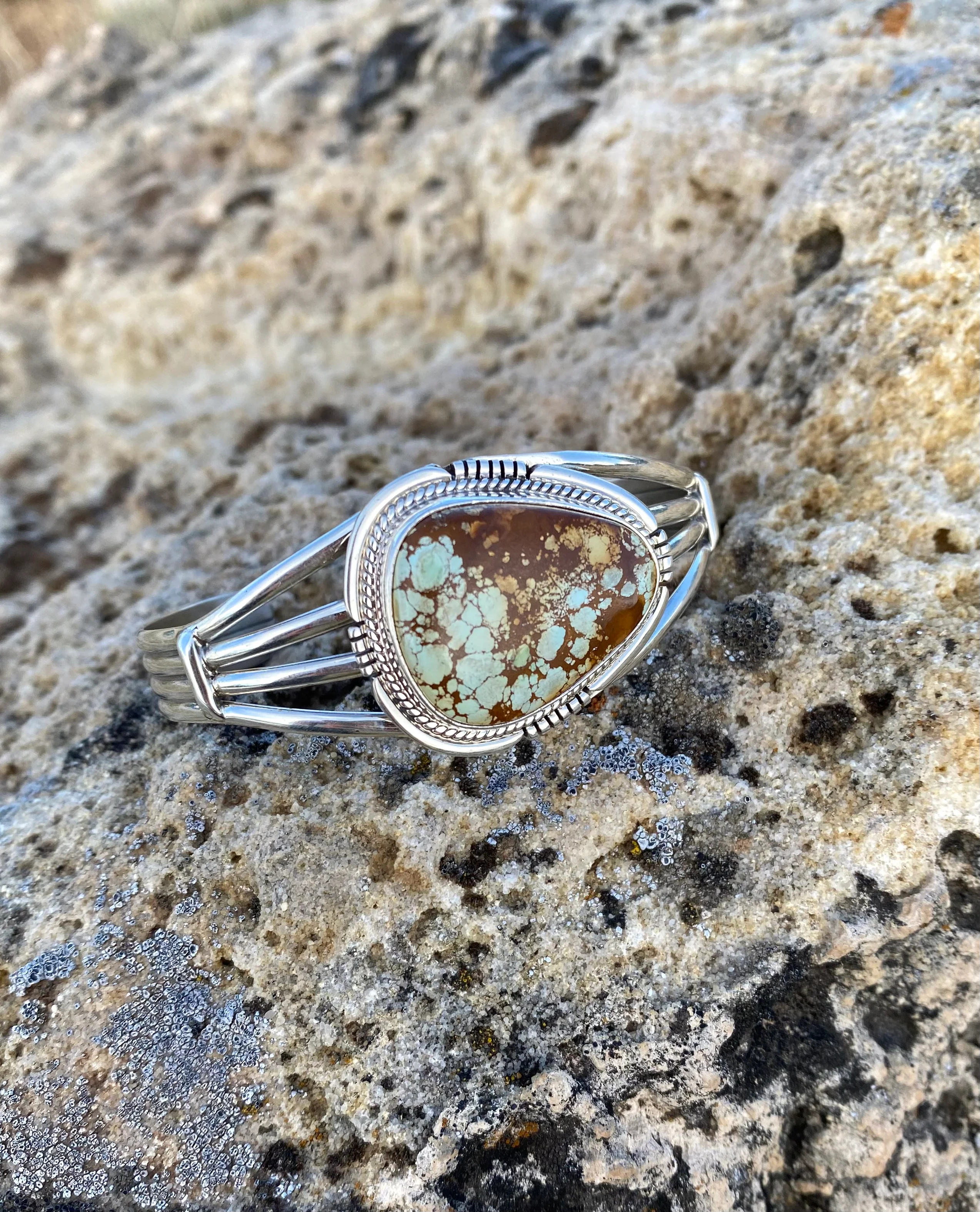 Nevada Turquoise Cuff From The Rodgers Collection - Image 3